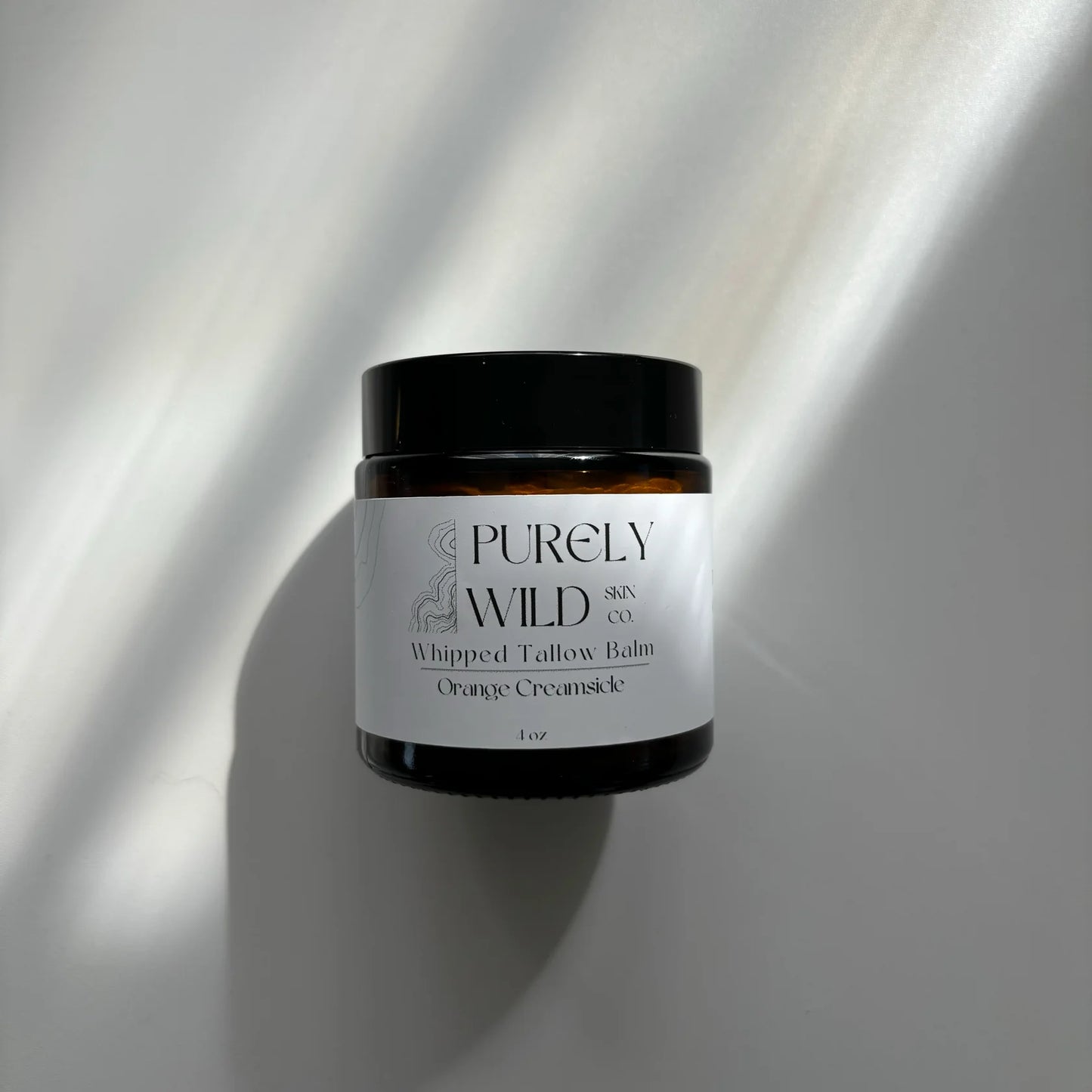 Orange Creamsicle Tallow Balm by Purely Wild Skin Co. 4 oz