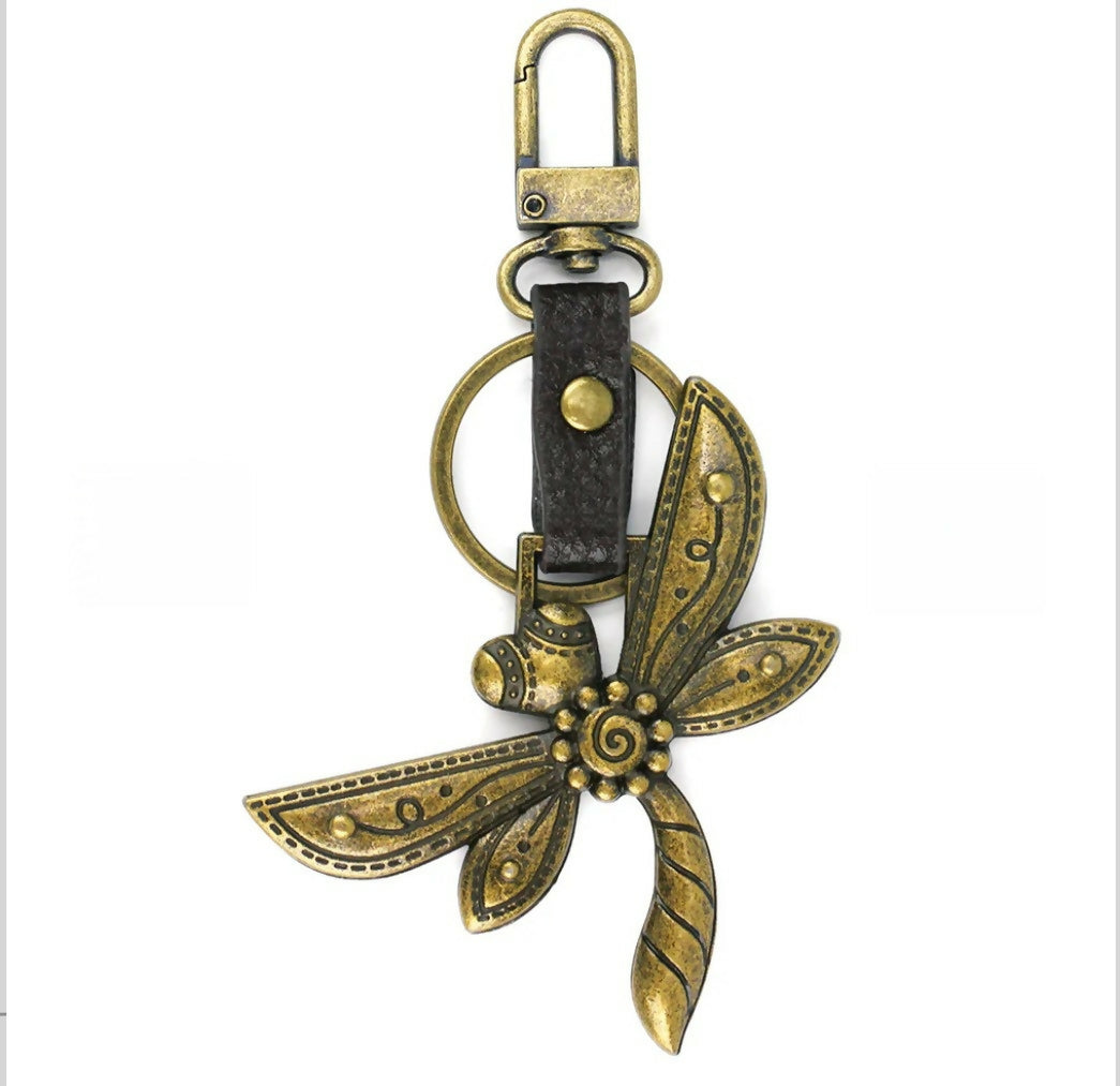 Chala Gemini Keychain - Dragonfly