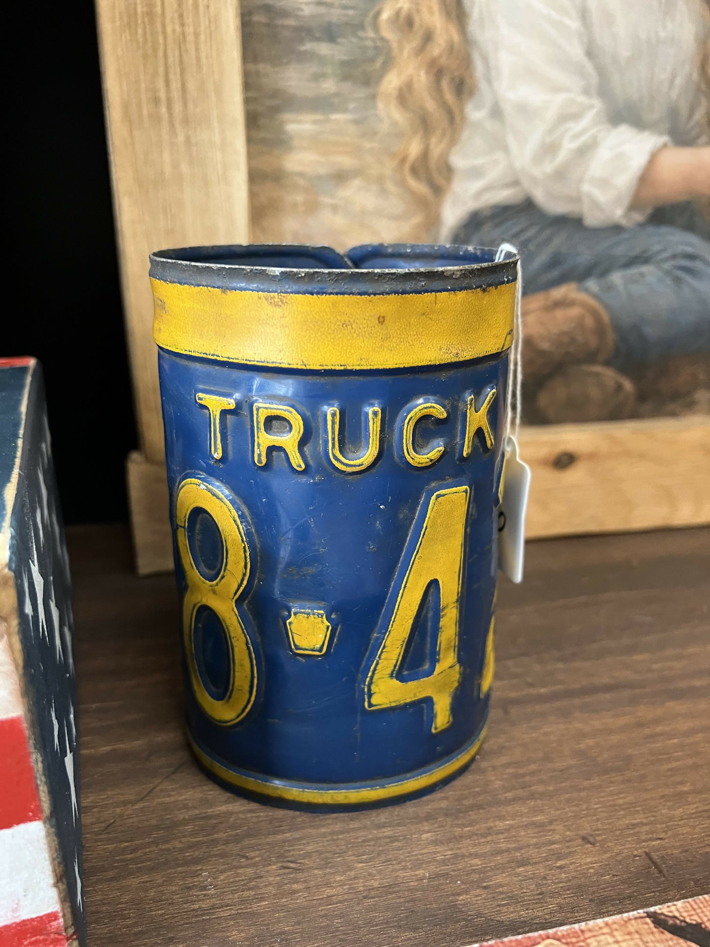 License Plate Tin