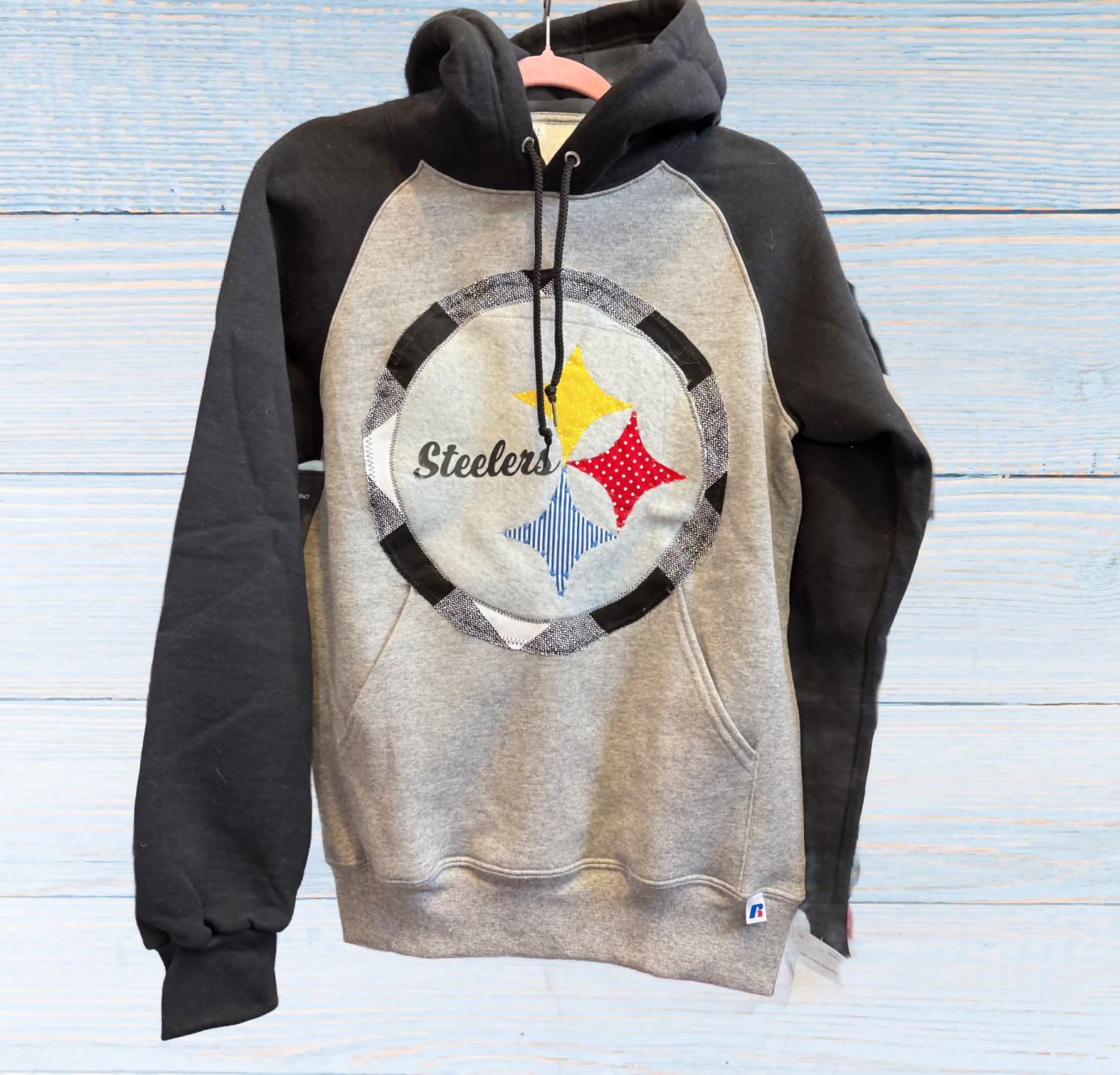 Steelers Embroidered Sweatshirt Small