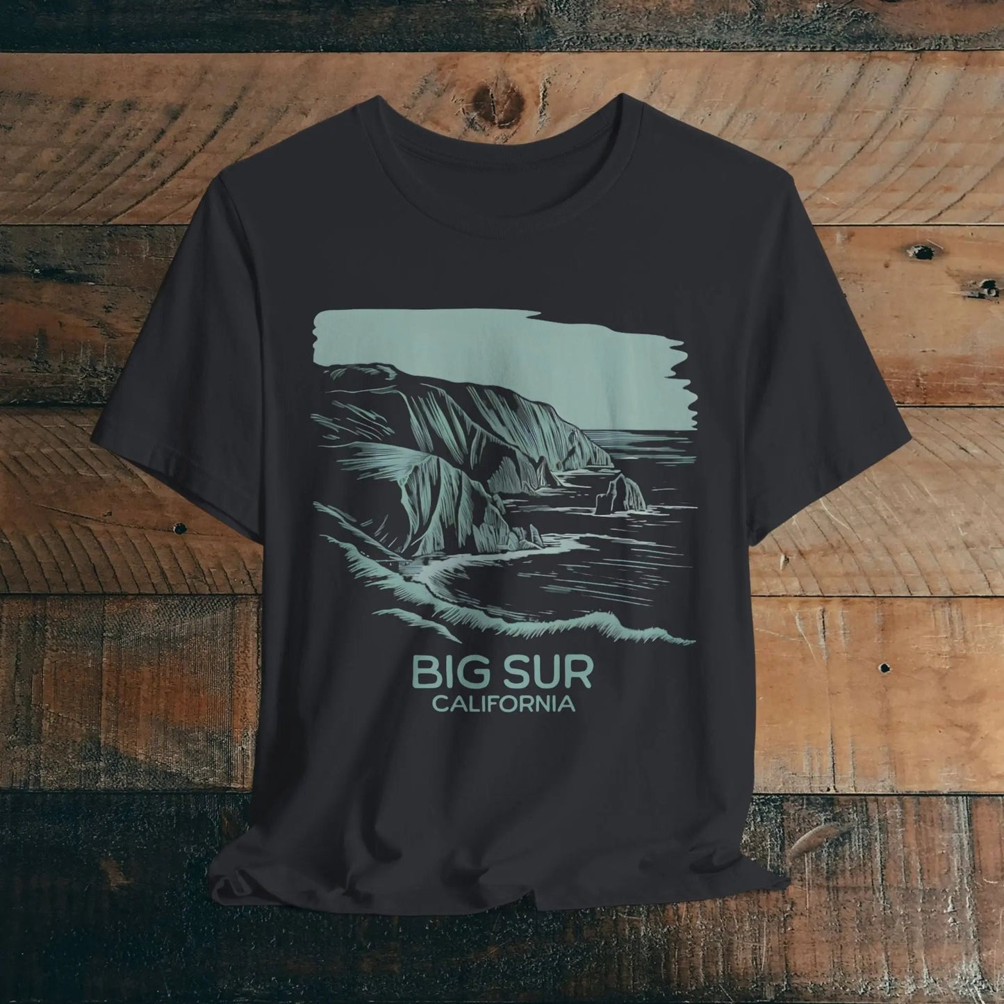 Big Sur California Unisex Fit Soft T-shirt Nature Tee