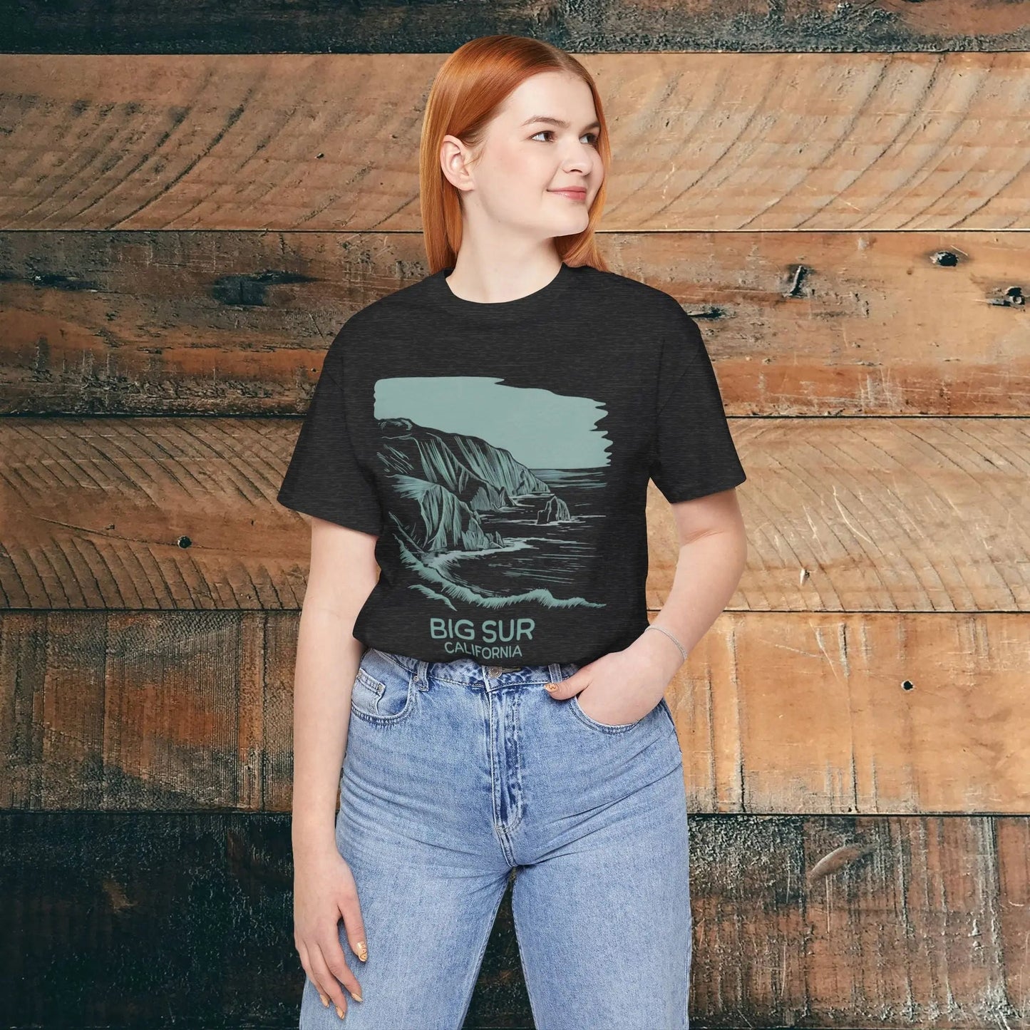 Big Sur California Unisex Fit Soft T-shirt Nature Tee