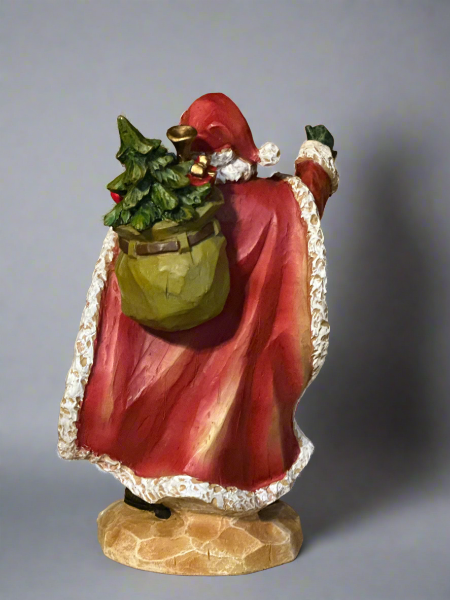 Santa with His Bag of Gifts