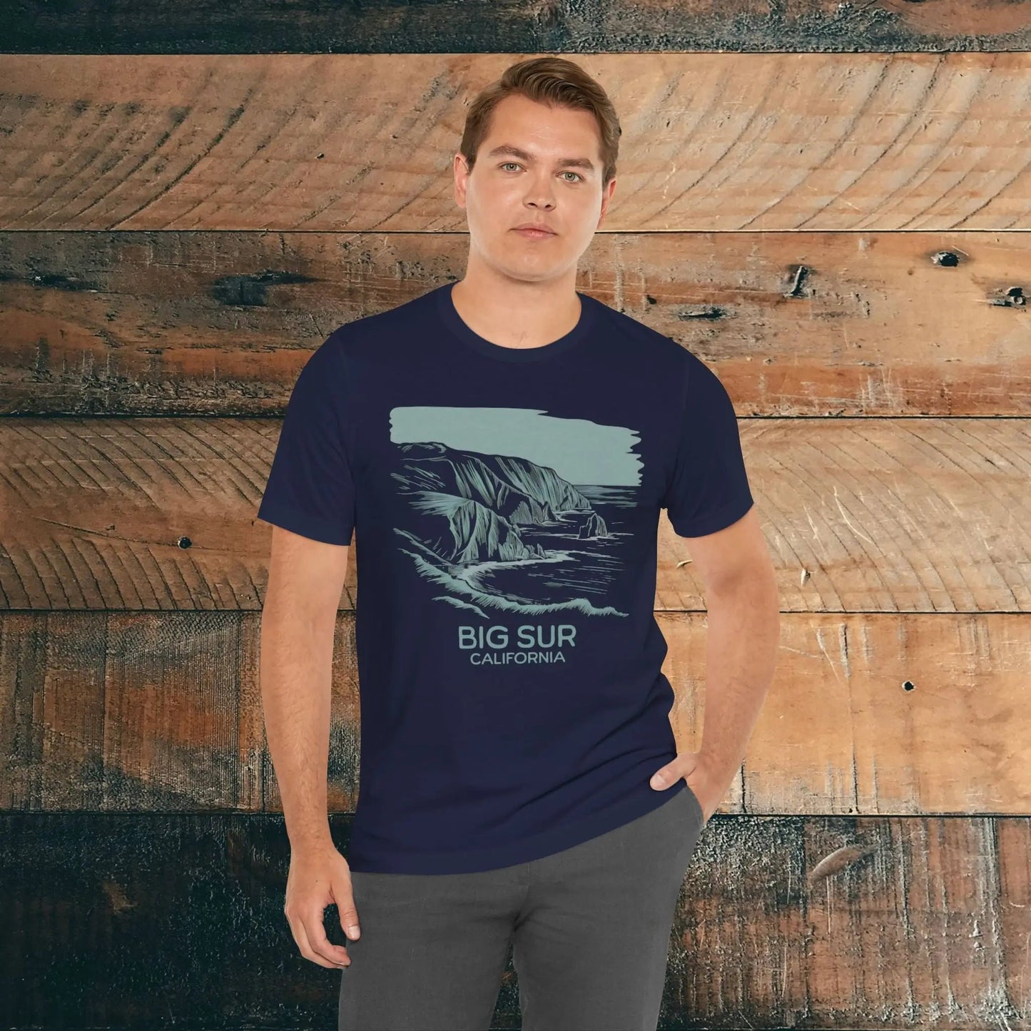 Big Sur California Unisex Fit Soft T-shirt Nature Tee