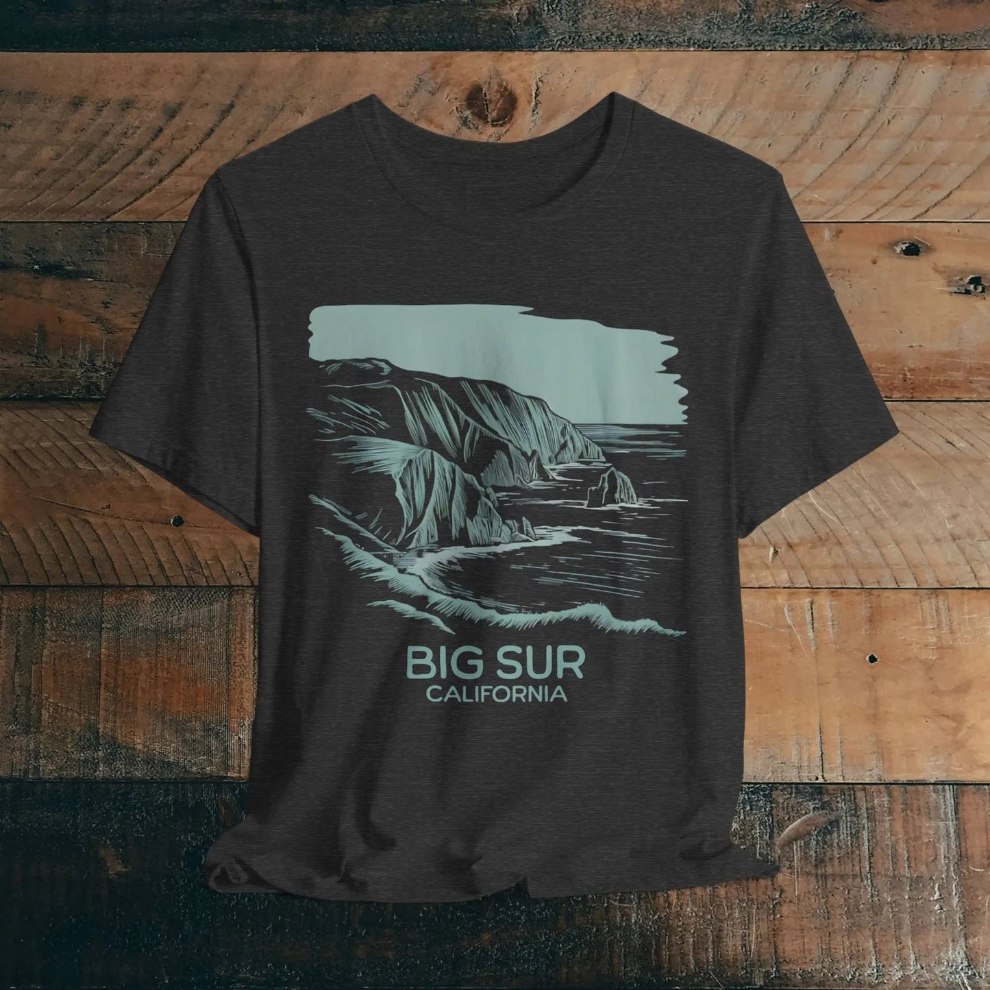 Big Sur California Unisex Fit Soft T-shirt Nature Tee