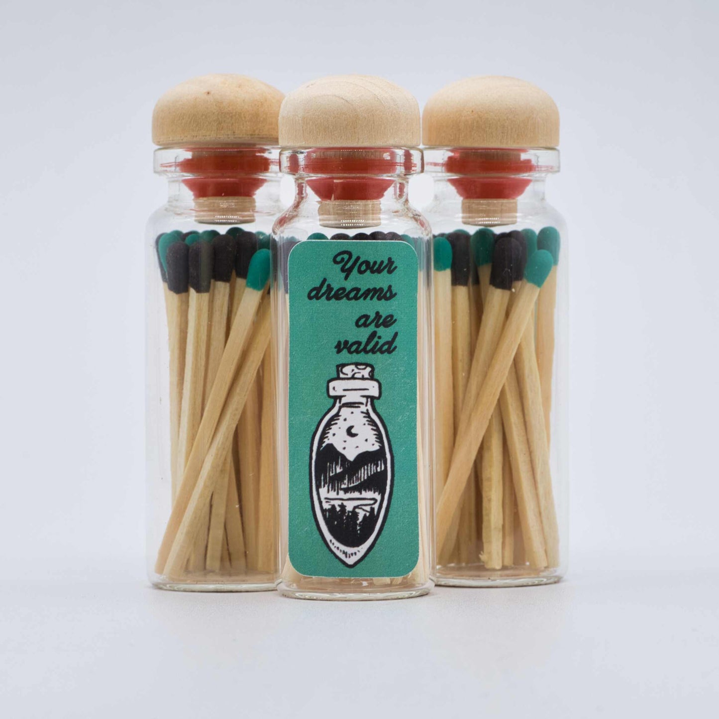 Candle Matches / Your Dreams are Valid / Bookish / Bookstore