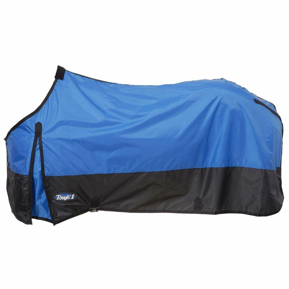 Tough-1 Size 78 - 420 Denier Closed Front Stable Sheet - Lightweight Coverage for Mild Weather and Clean Coats