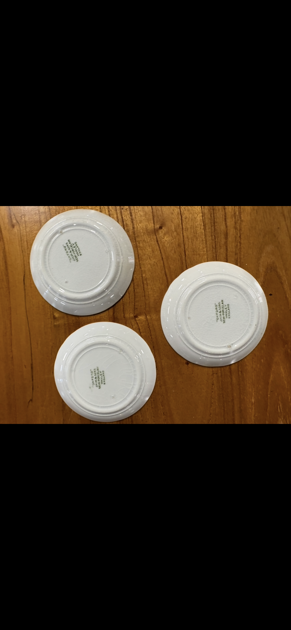 Butter-pat Single Green Floral