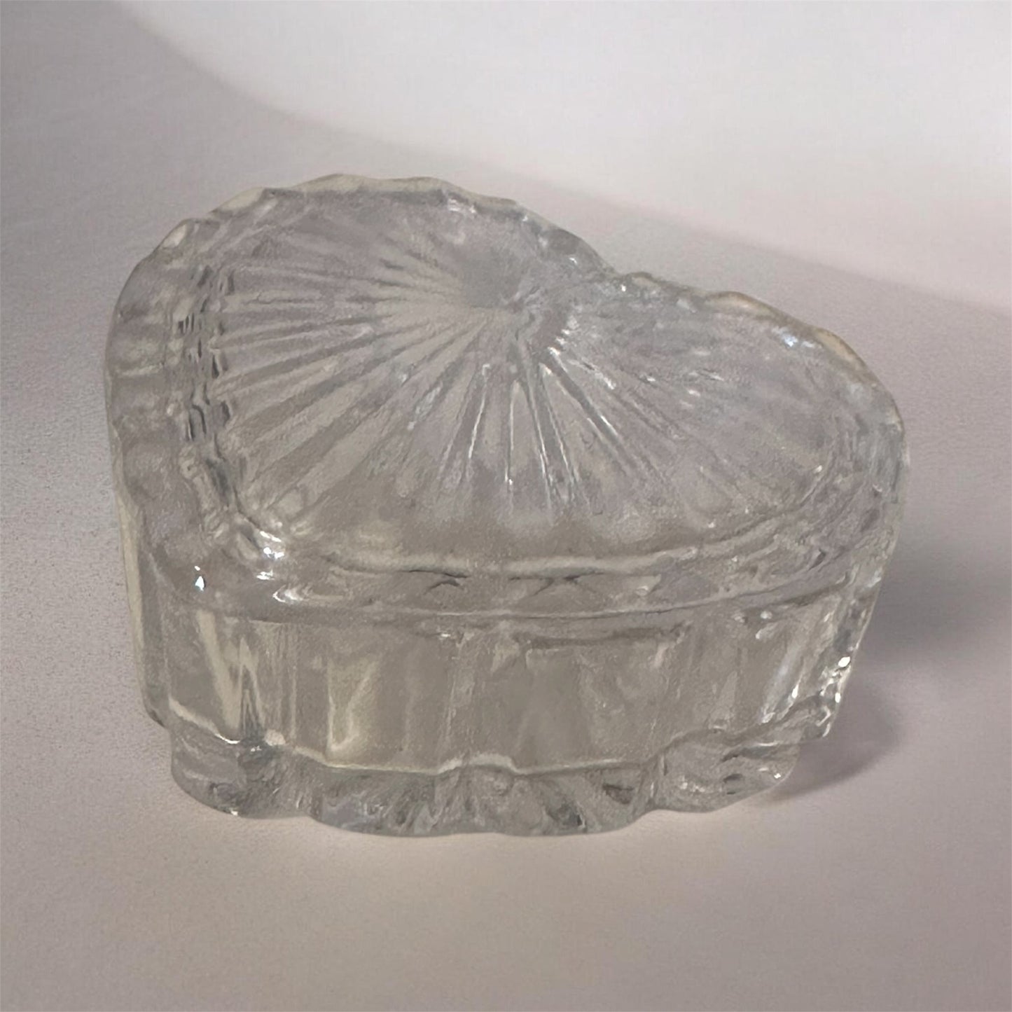 Heart Shaped Lidded Trinket Dish