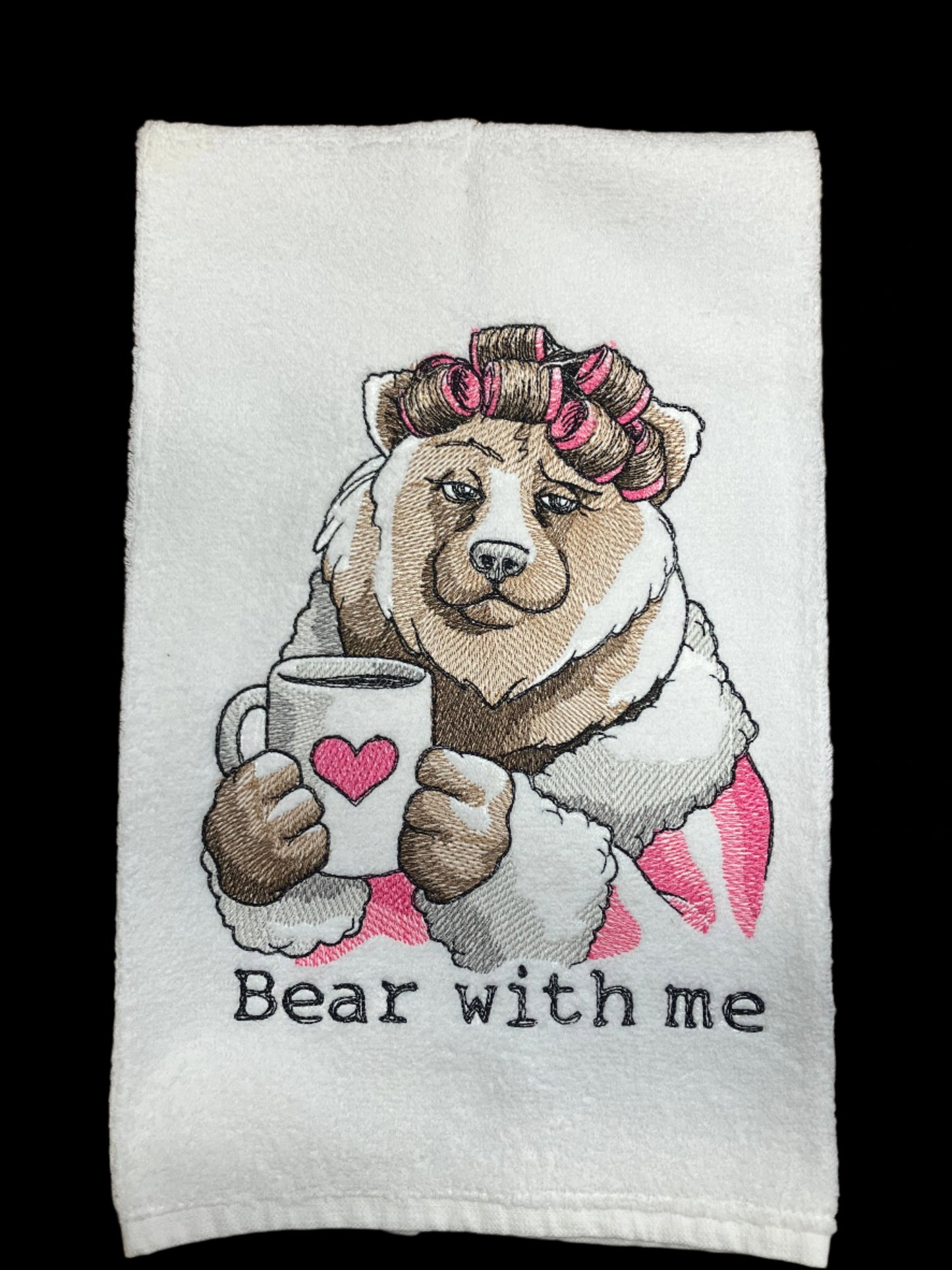 Bear With Me Tea Towel