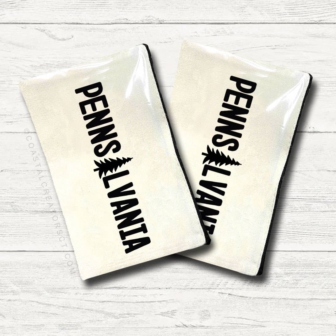 Pennsylvania Multi-Purpose Canvas Travel Pouch (Packaged) : No Header Card