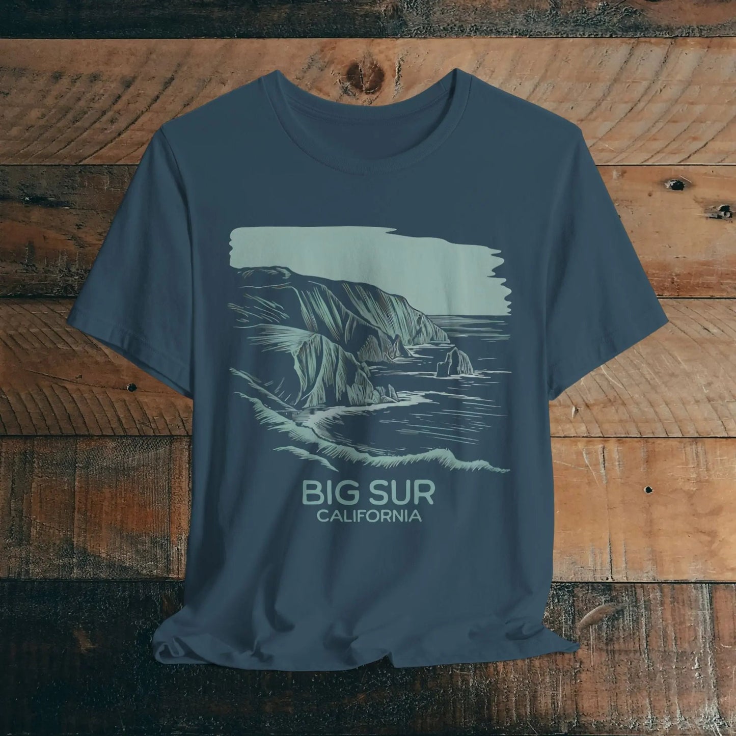 Big Sur California Unisex Fit Soft T-shirt Nature Tee