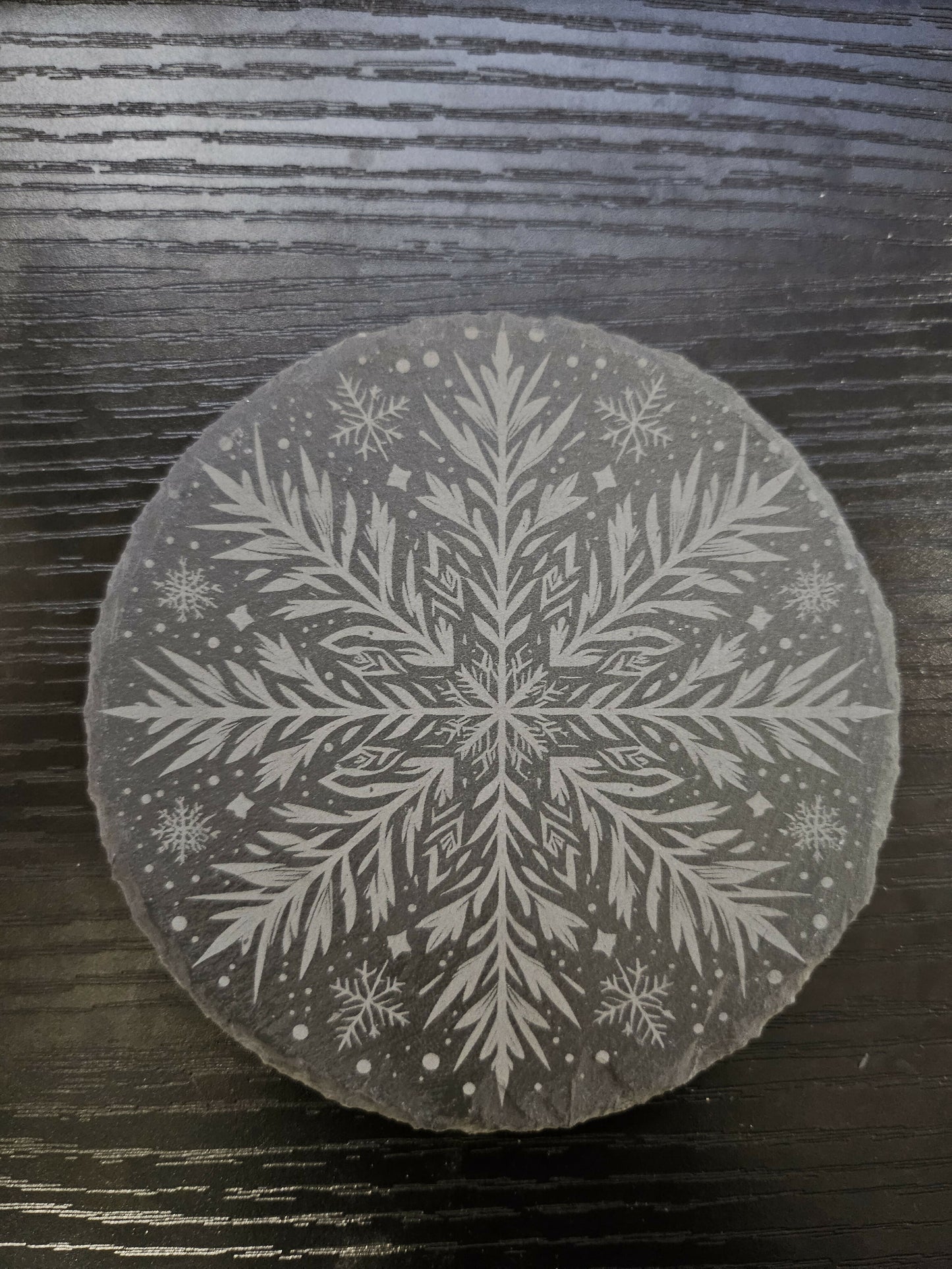 Christmas Scene Slate Coasters
