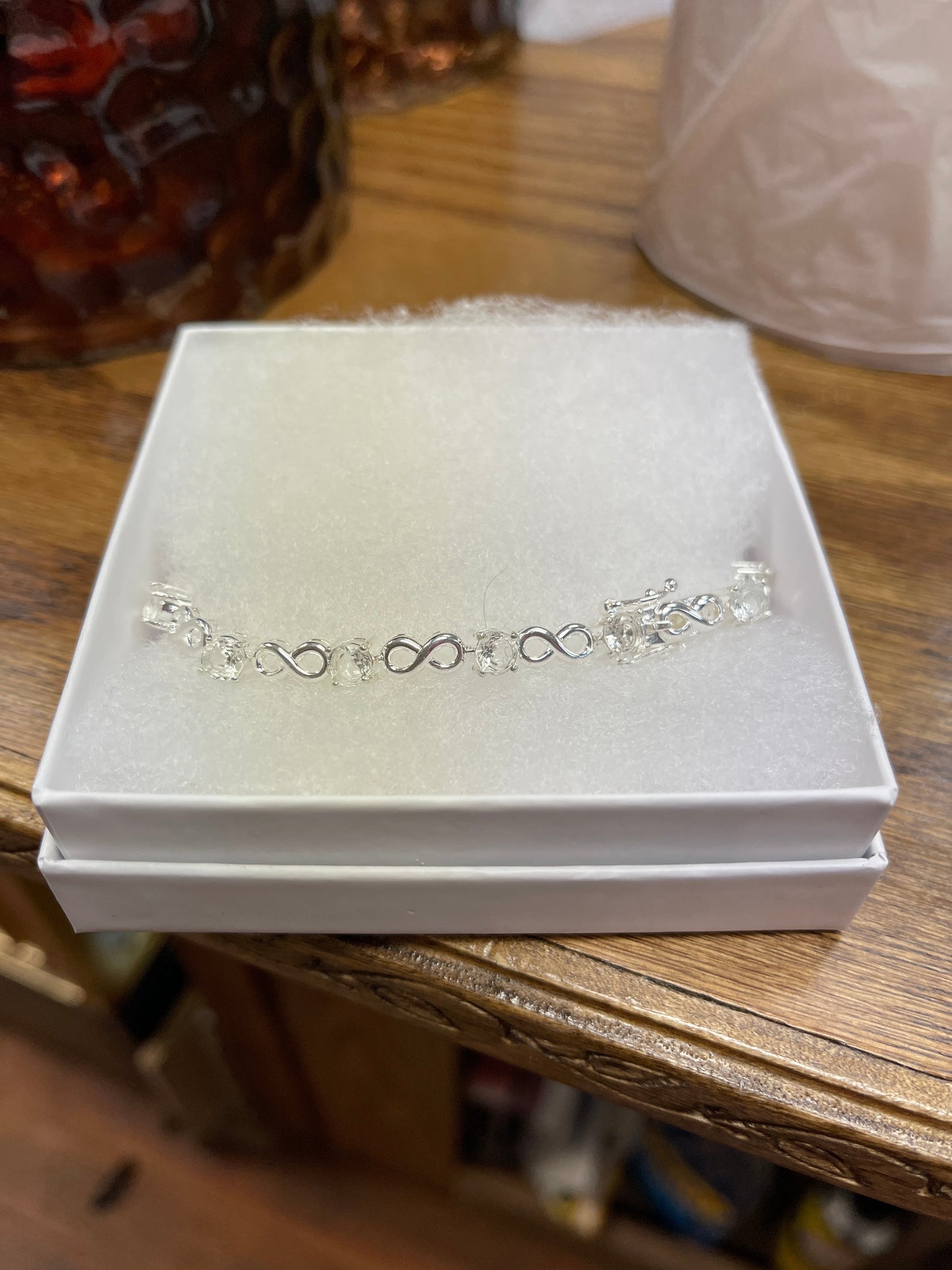 STERLING SILVER TENNIS BRACELET