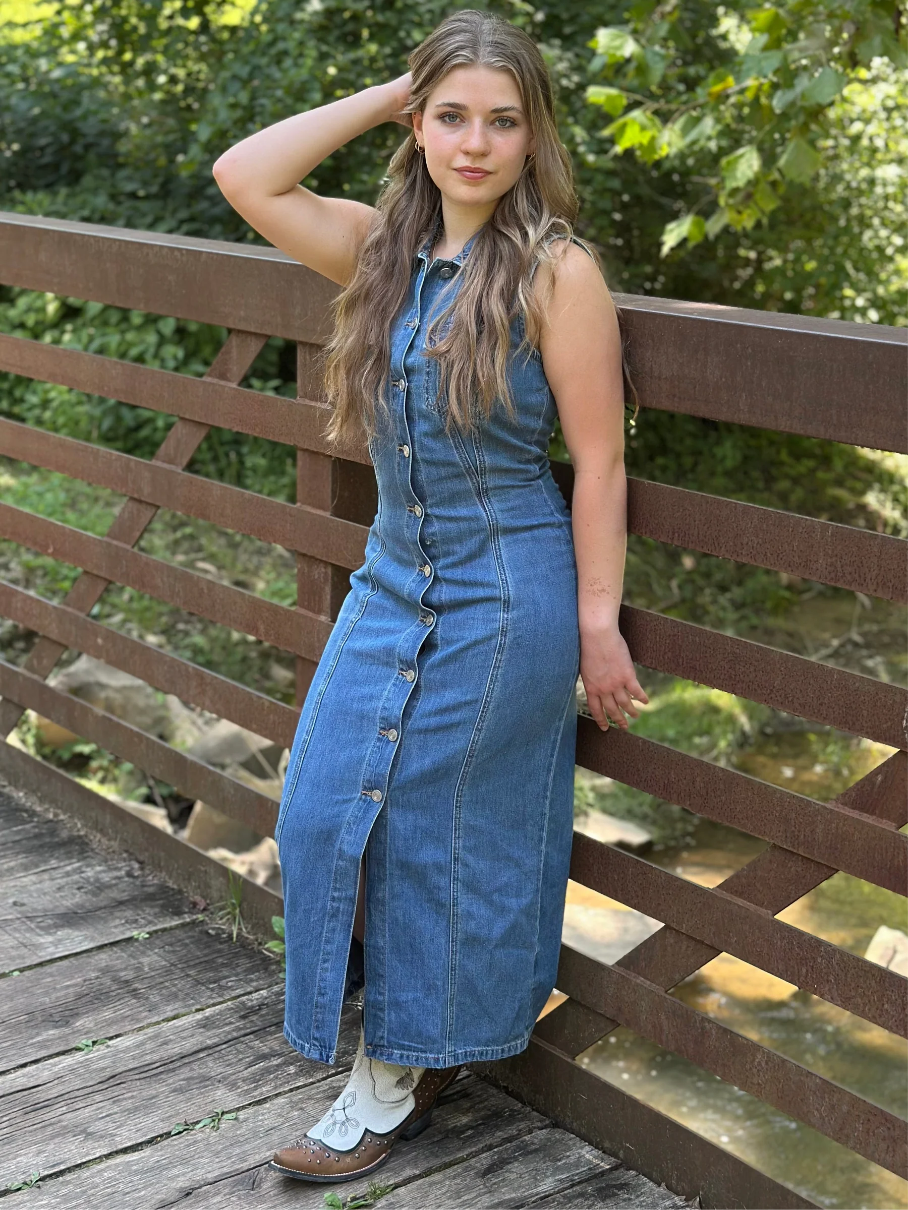Julia Denim Dress Medium Julia Denim Dress Medium