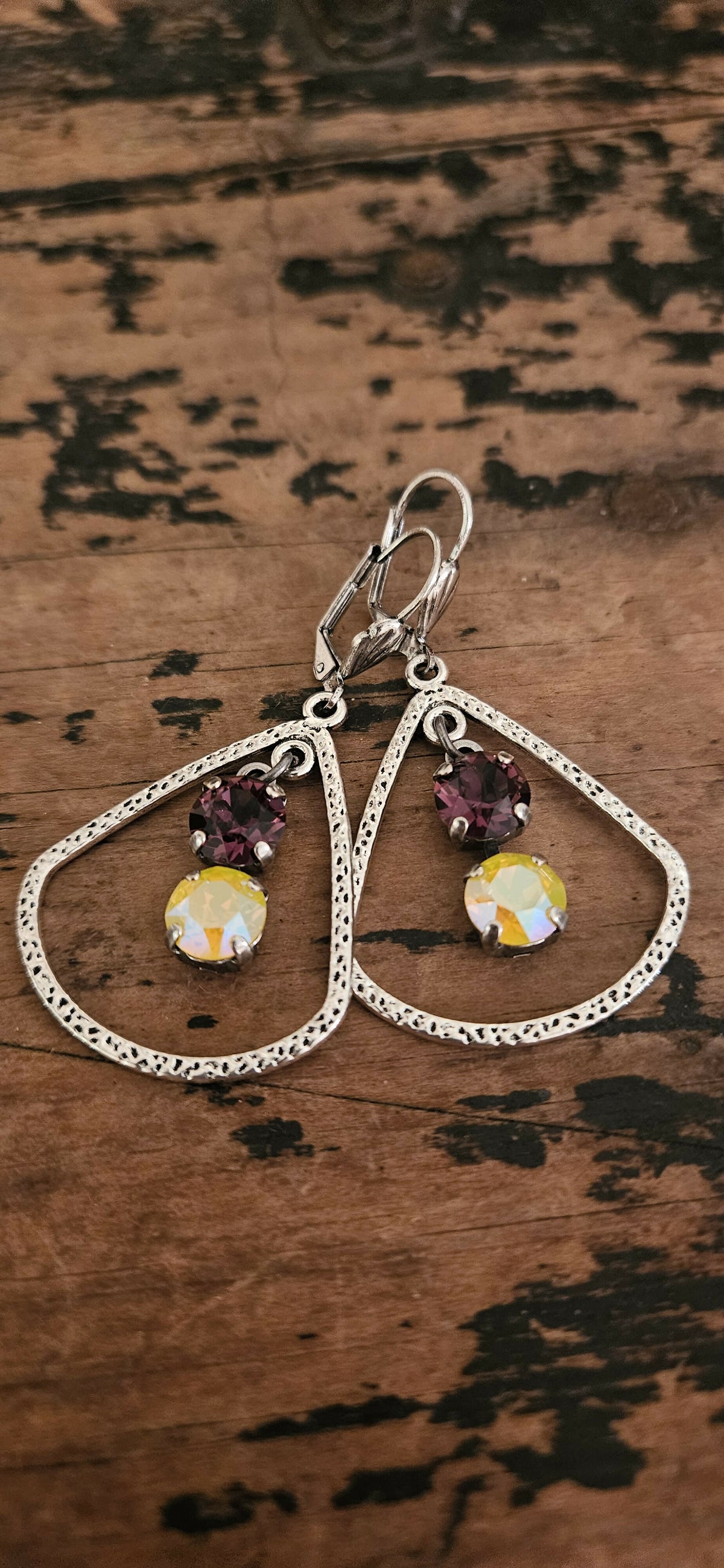 Anytime Crystals 8.5mm Swarovski Crystal Earrings