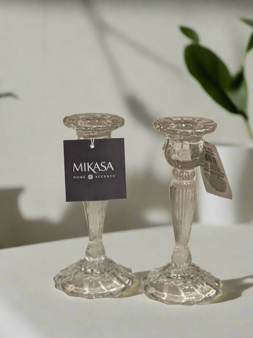 Mikasa Candle Holders