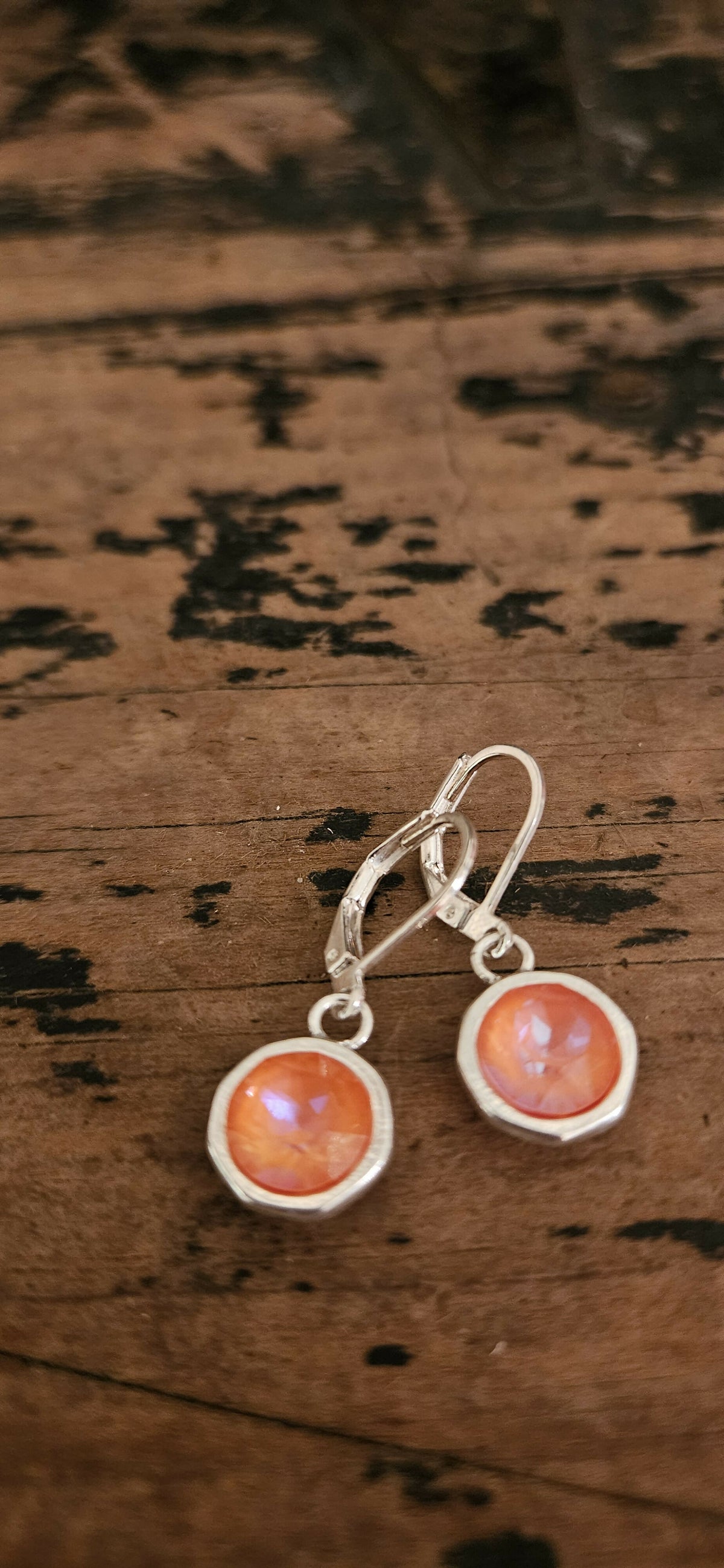 Anytime Crystals 8.5mm Swarovski Crystal Earrings