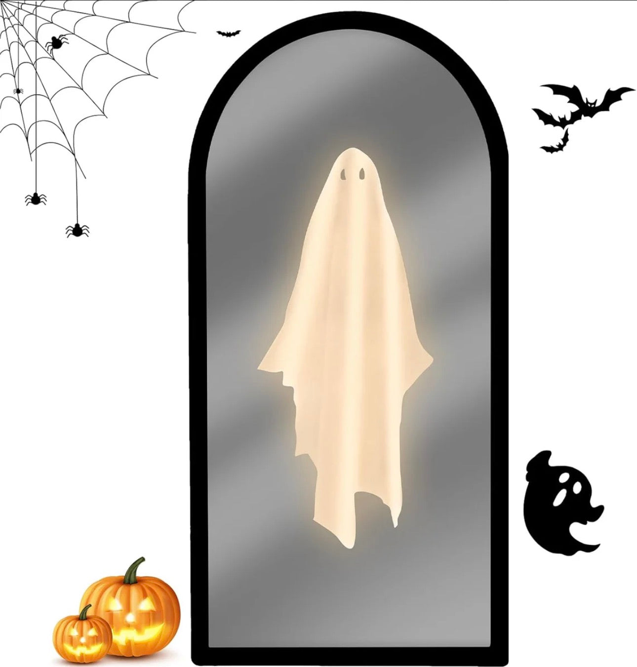Light Up Ghost Mirror