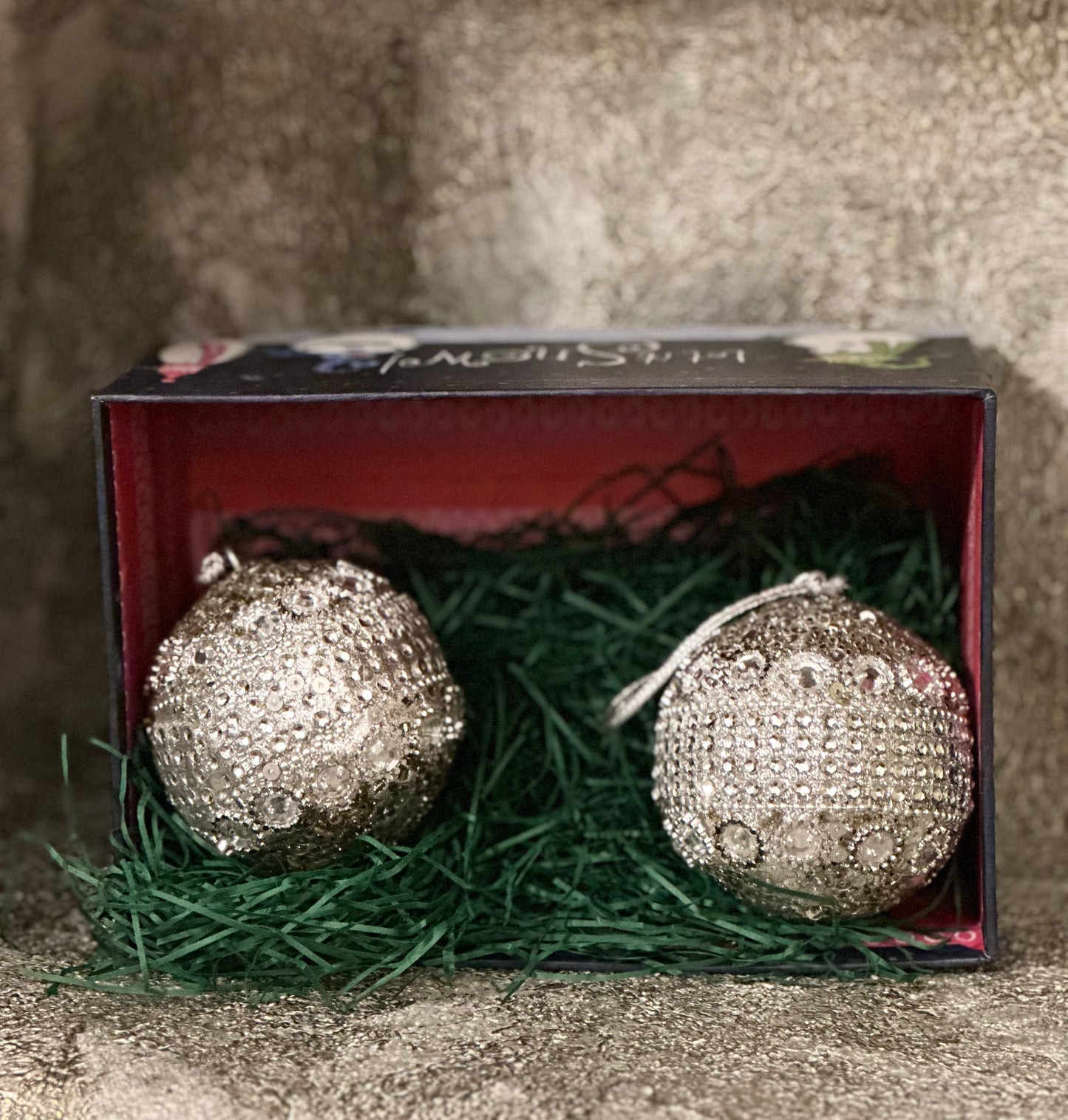 Silver Rhinestone Bulb