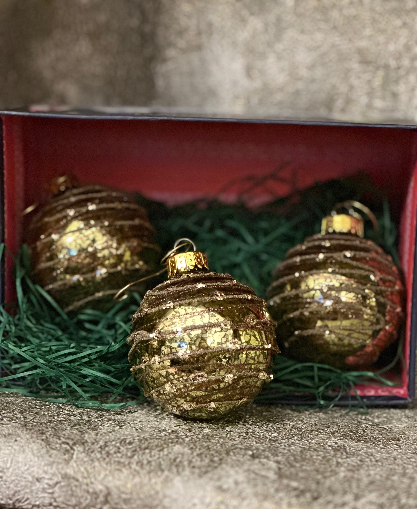 Crackle Glitter Bulb