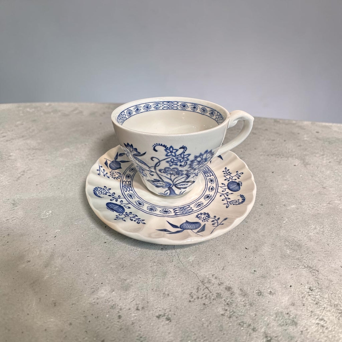Blue & White Tea Cup