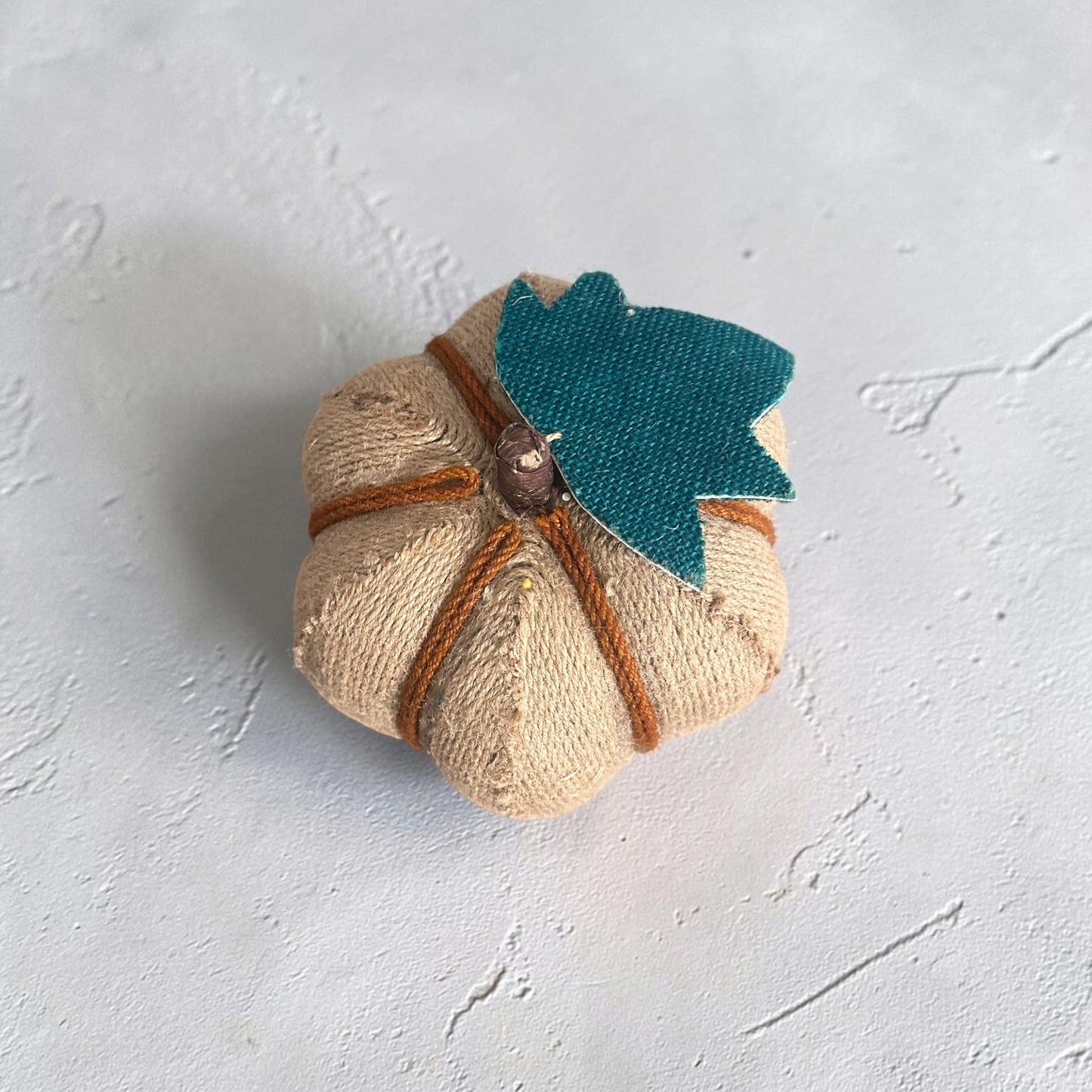 Burlap & Jute Fall Harvest Pumpkin