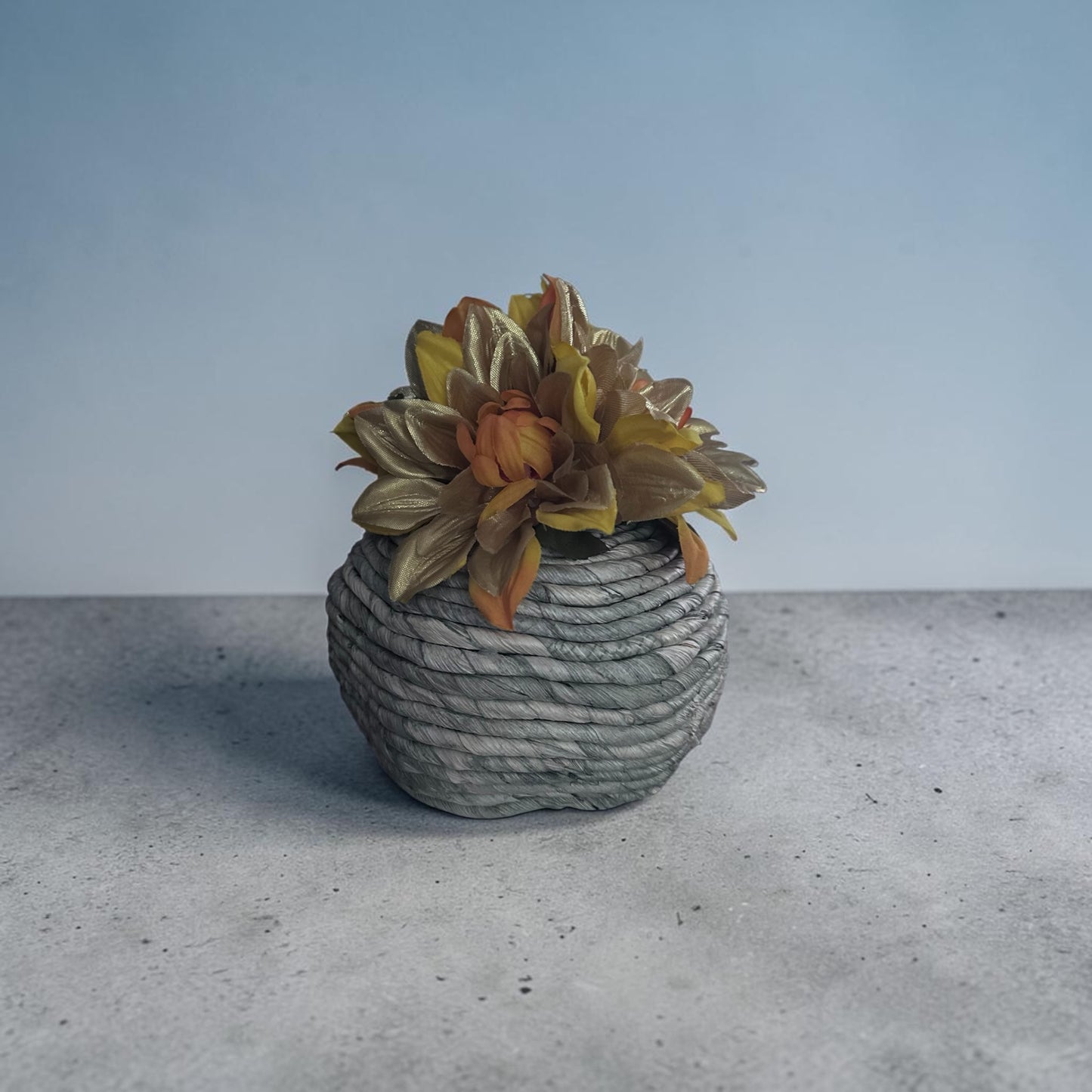 Corn husk Wrapped pumpkin Floral
