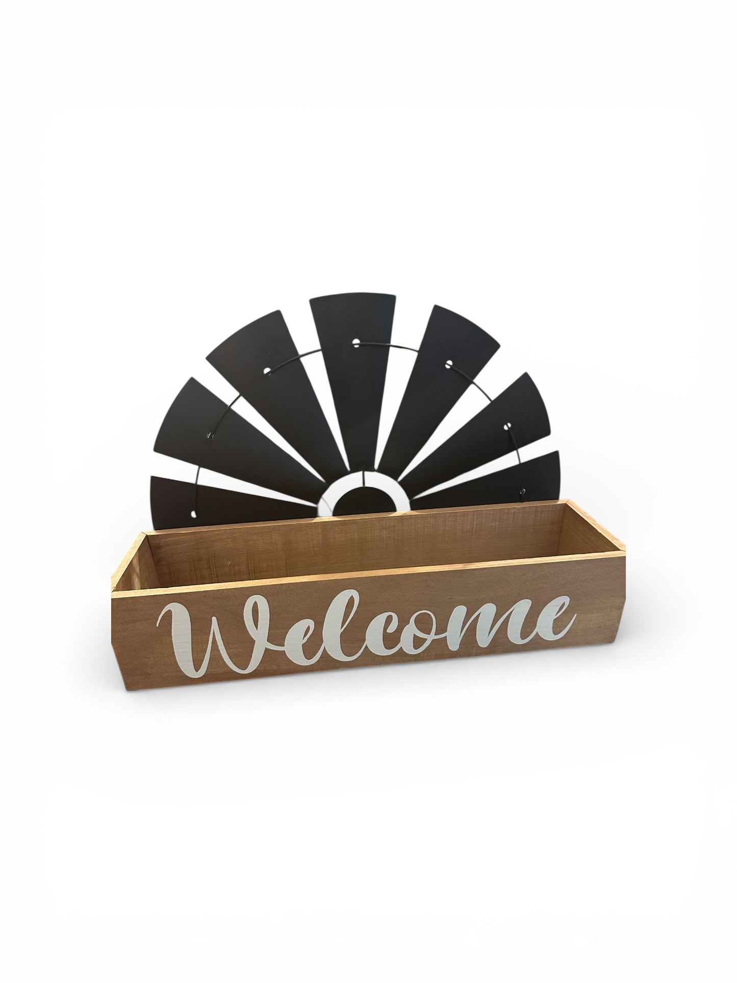 Welcome Planter/Decorative Box