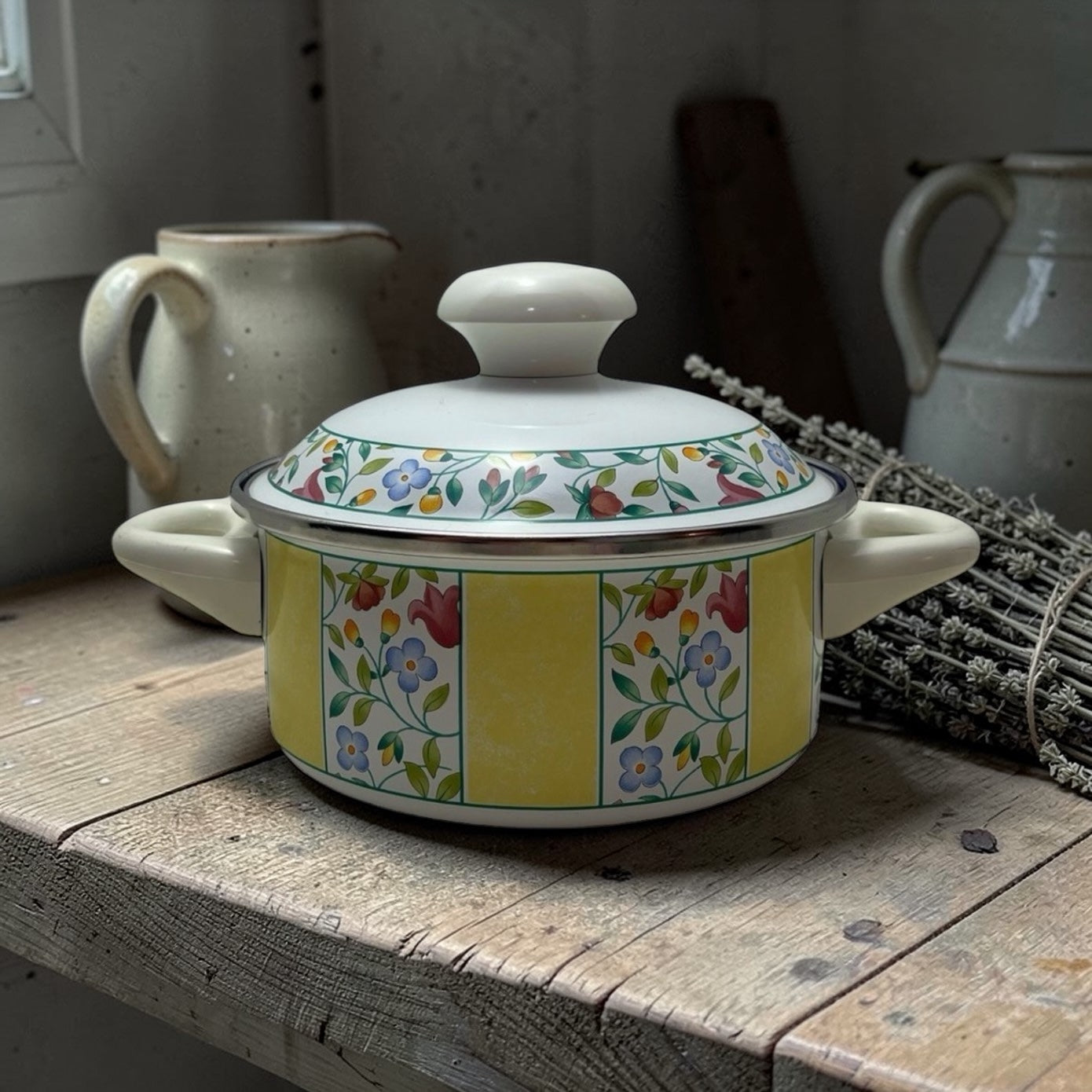 VILLEROY & BOCH VIRGINIA Saucepan Pot & Lid ~ 1.5 qt ~ Made in Germany