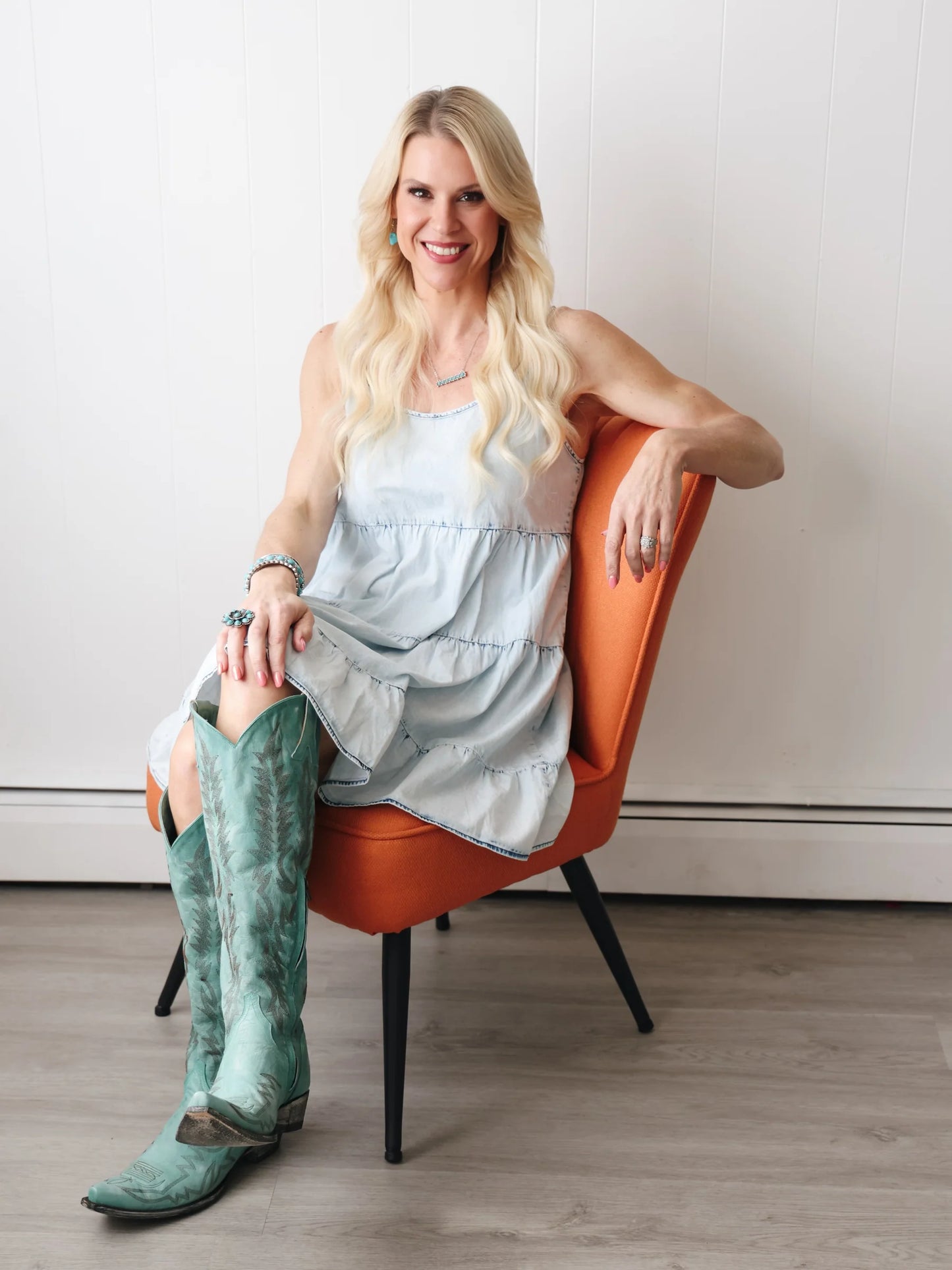 Denim Dreamgirl Dress