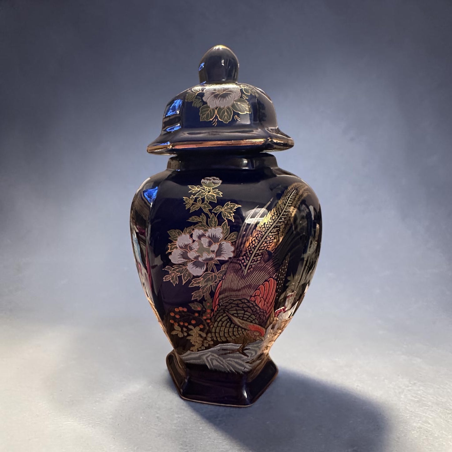 Cobalt Blue Ginger Jar