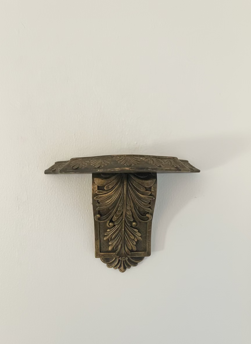 Vintage wall shelf