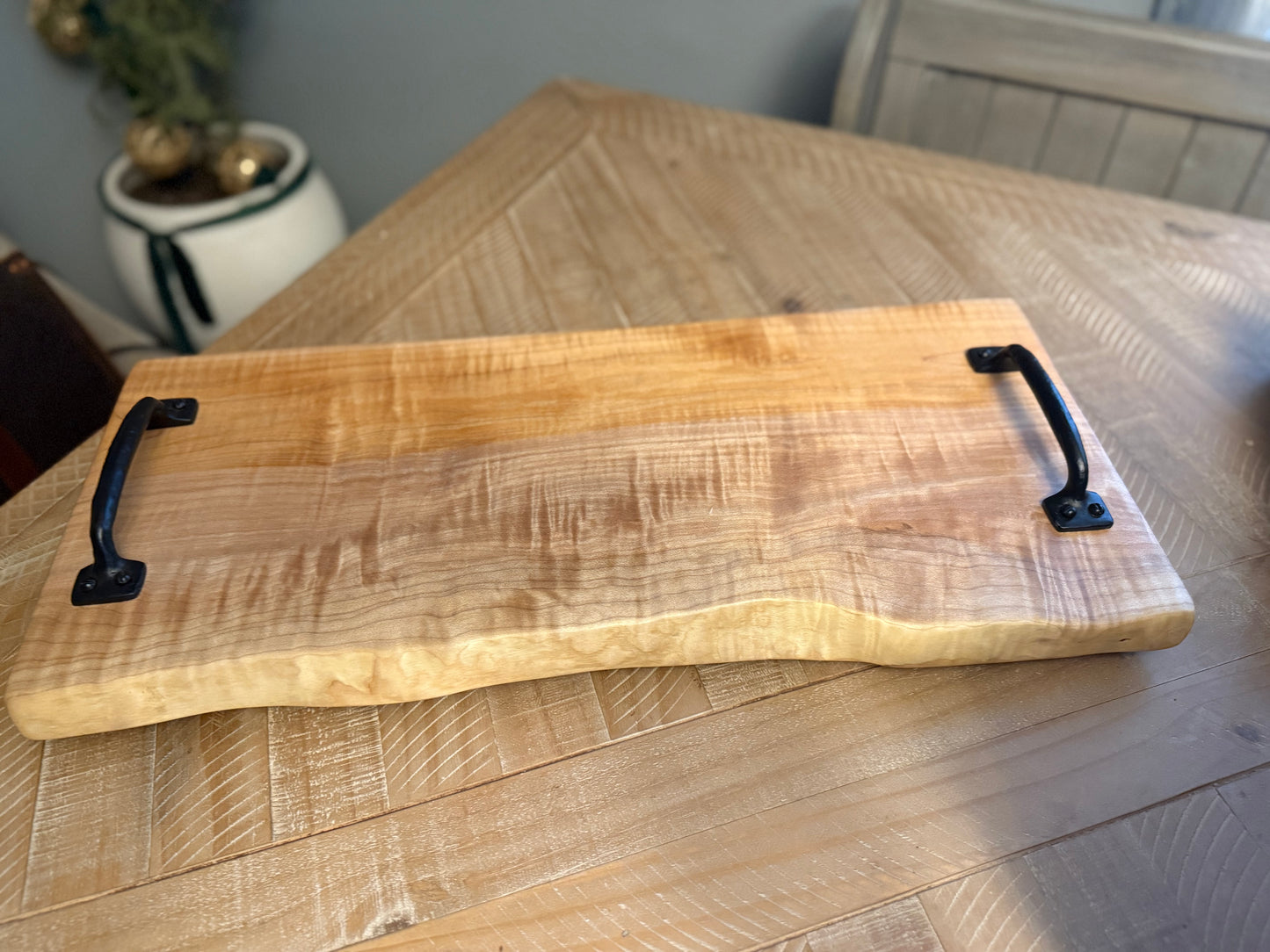 Live Edge Maple Tray