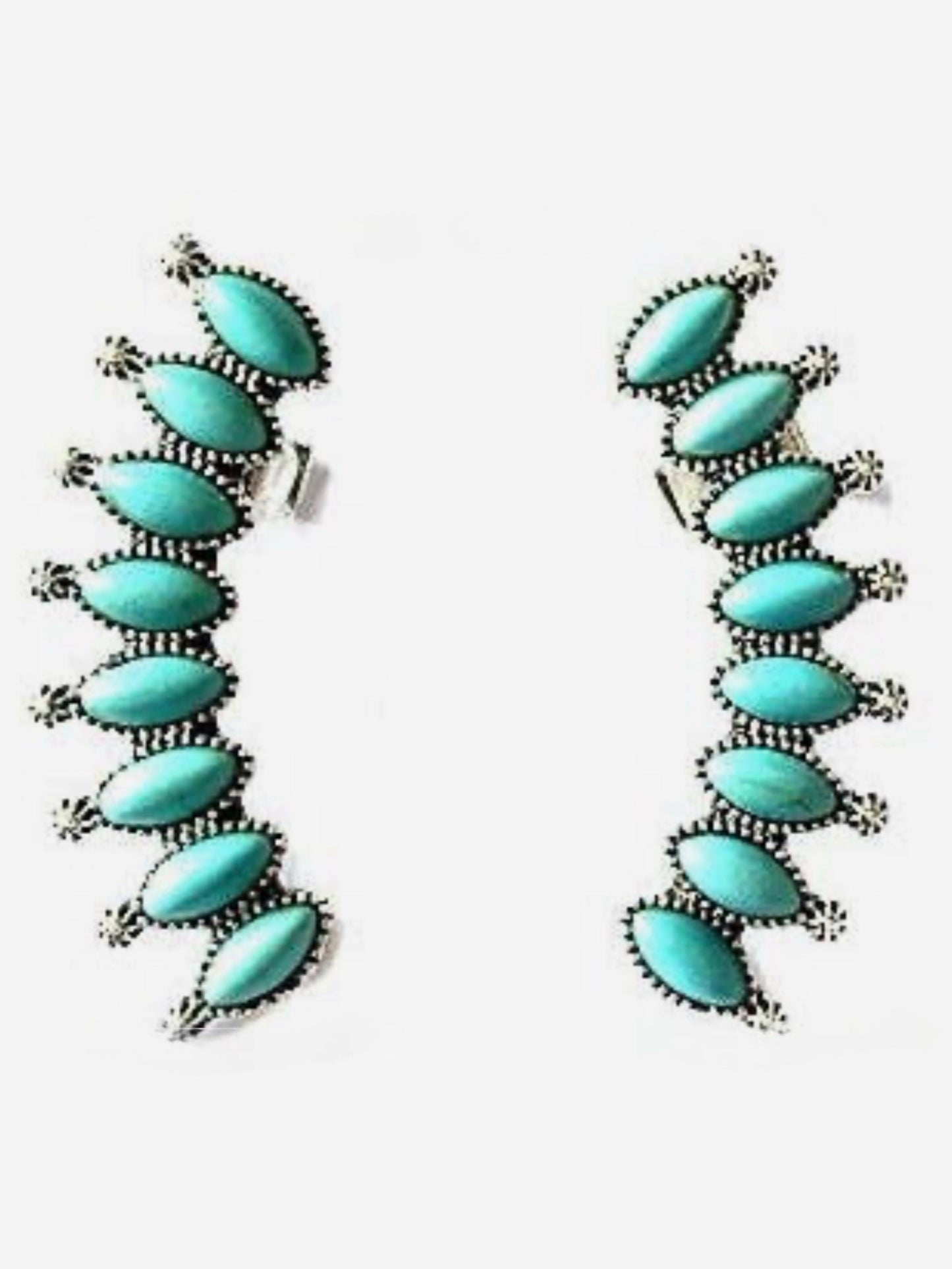 Turquoise Cuff Earrings