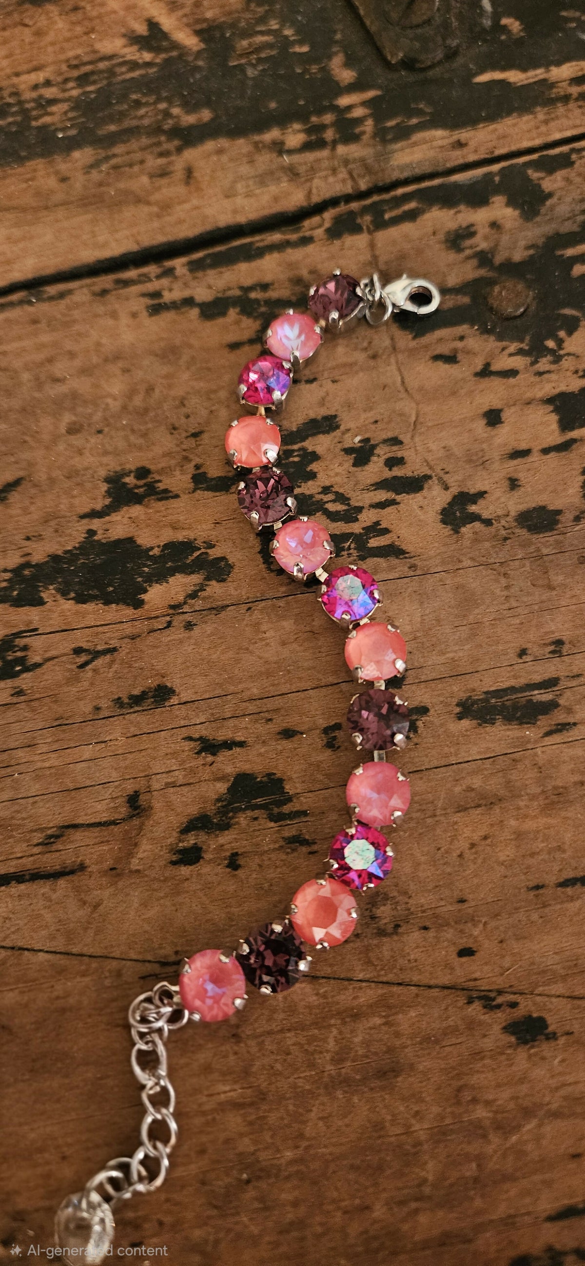 Anytime Crystals 8.5mm Swarovski Crystal Bracelet