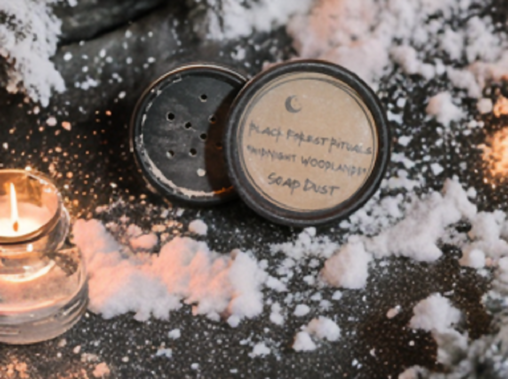 midnight woodland soap dust