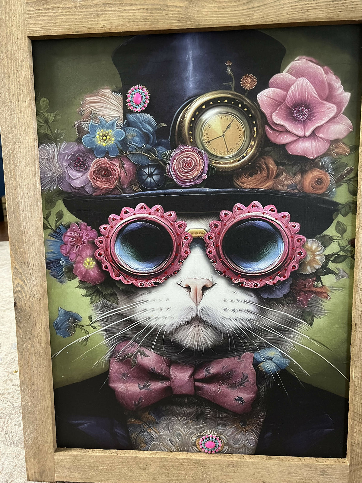 Pink Cat steampunk