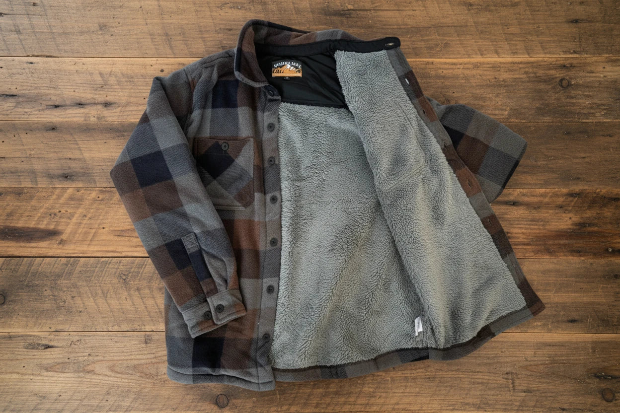 COZY CASUAL SHACKET
