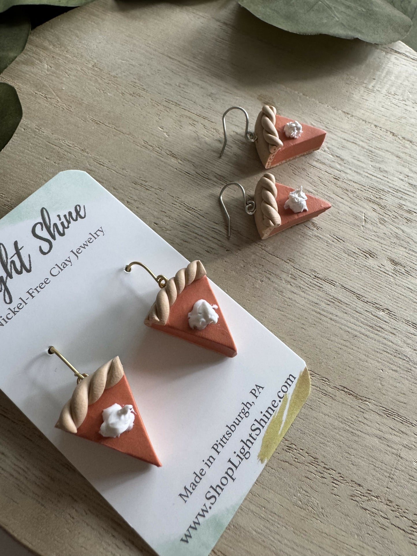 Pumpkin Pie Earring