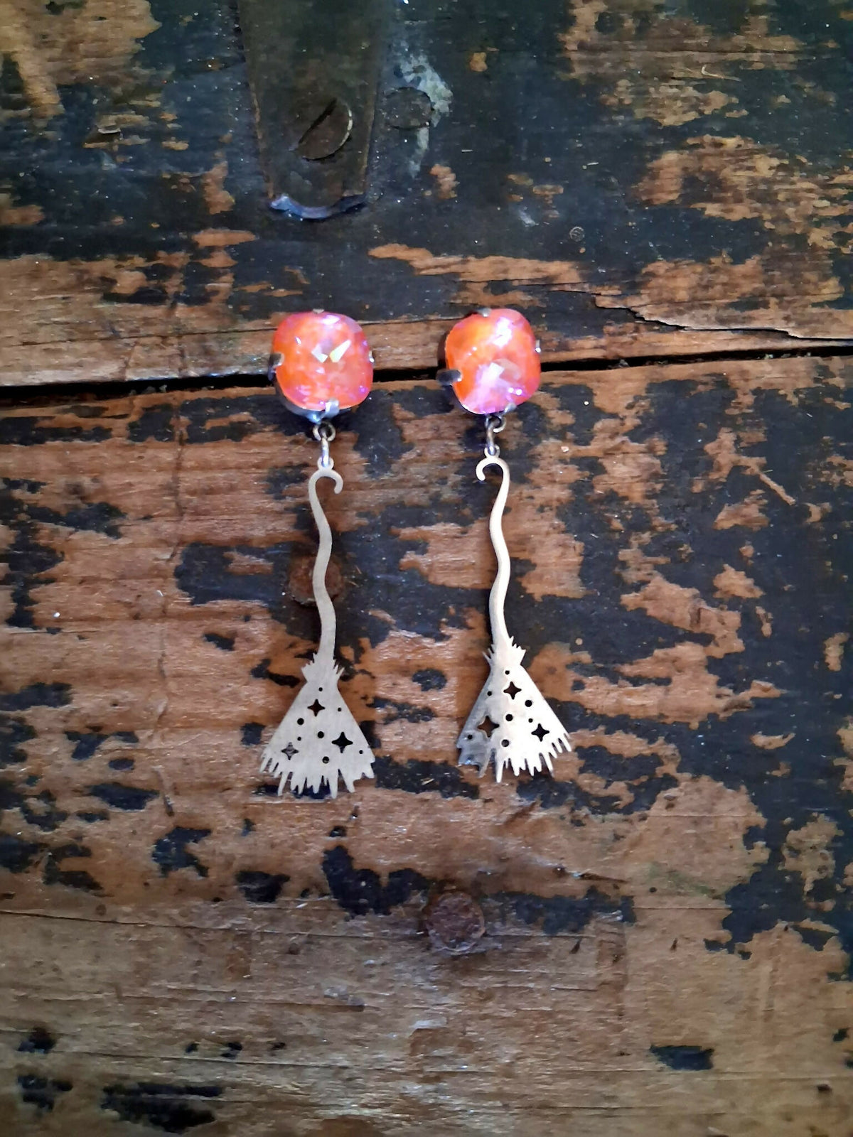 Anytime Crystals 12mm Swarovski Crystal Earrings