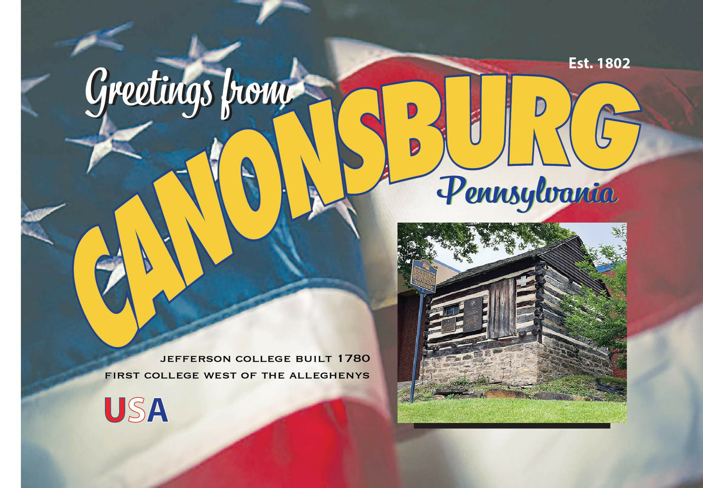 Cbg cabin postcard