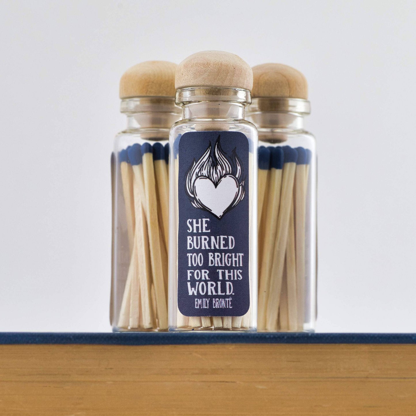Candle Matches / Emily Brontë / Bookstore Sideline / Bookish