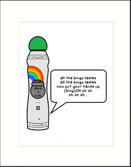 all the bingo ladies print