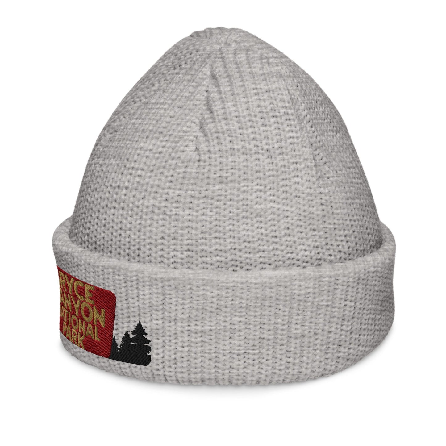 Bryce Canyon National Park Sign Embroidered Wharf Beanie