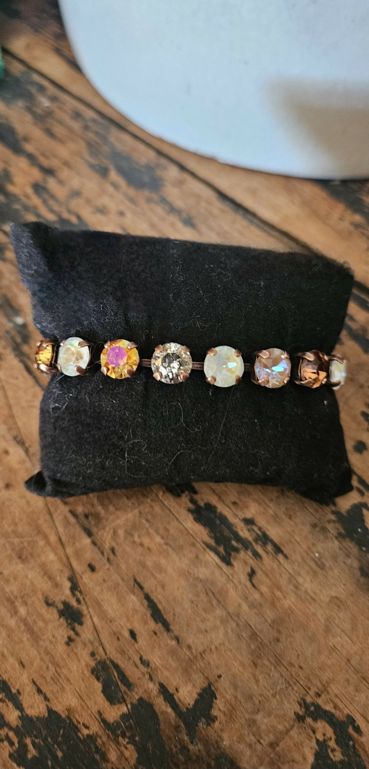 Anytime Crystals 8.5mm New Neutrals Bracelet