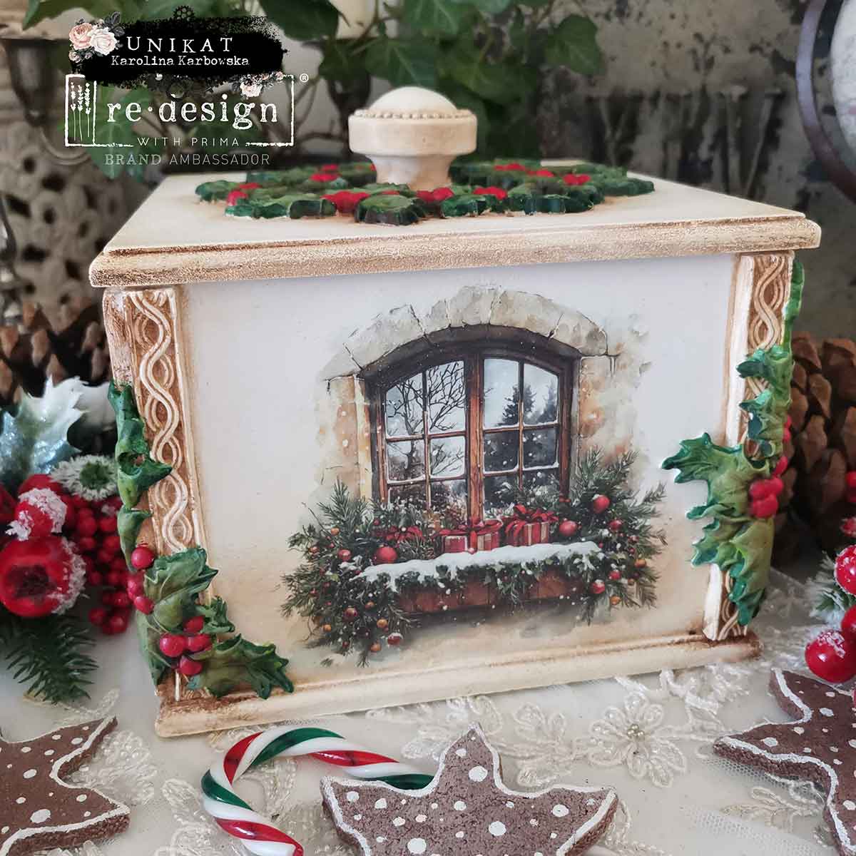 MIDDY TRANSFERS® – Yuletide Nostalgia – 4 SHEETS, 8.5″X11