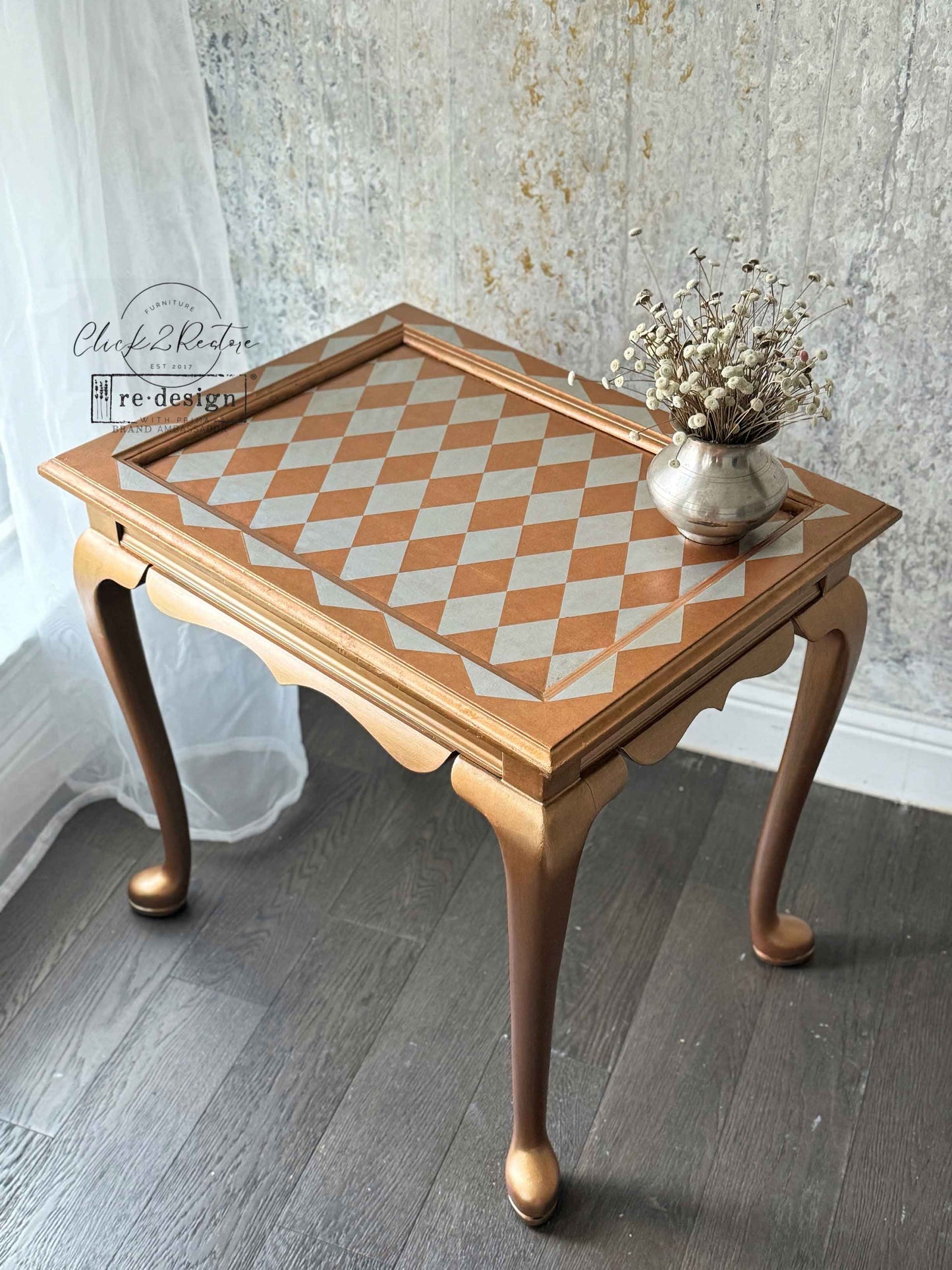 DECOR TRANSFERS – Silver Harlequin