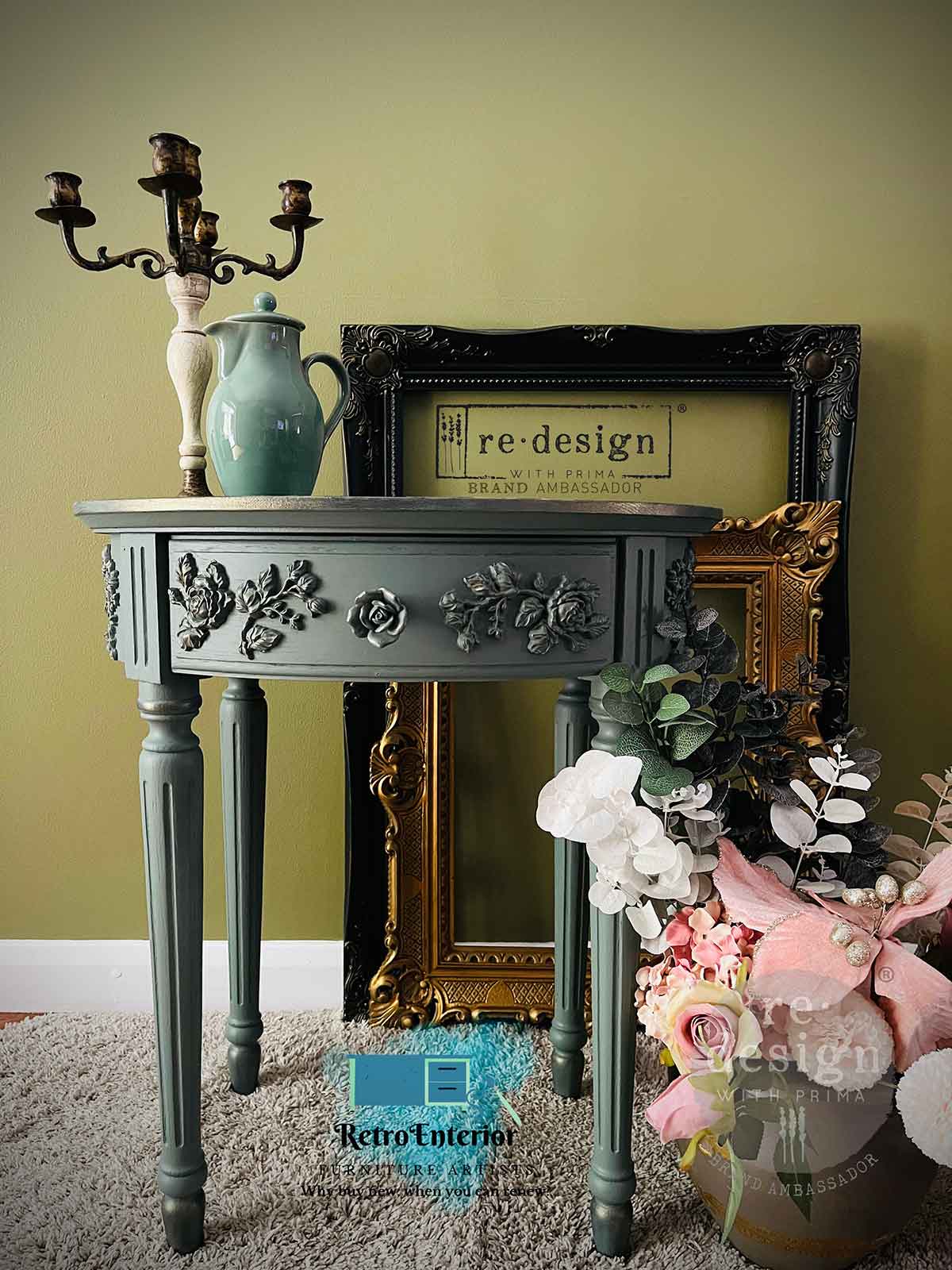 DECOR POLY – VELVET CASCADE RIGHT