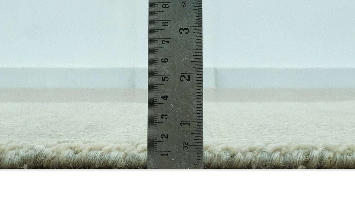 Modern Contemporary Olive, Beige and Ivory Stripes Design Custom Made wool area Rug